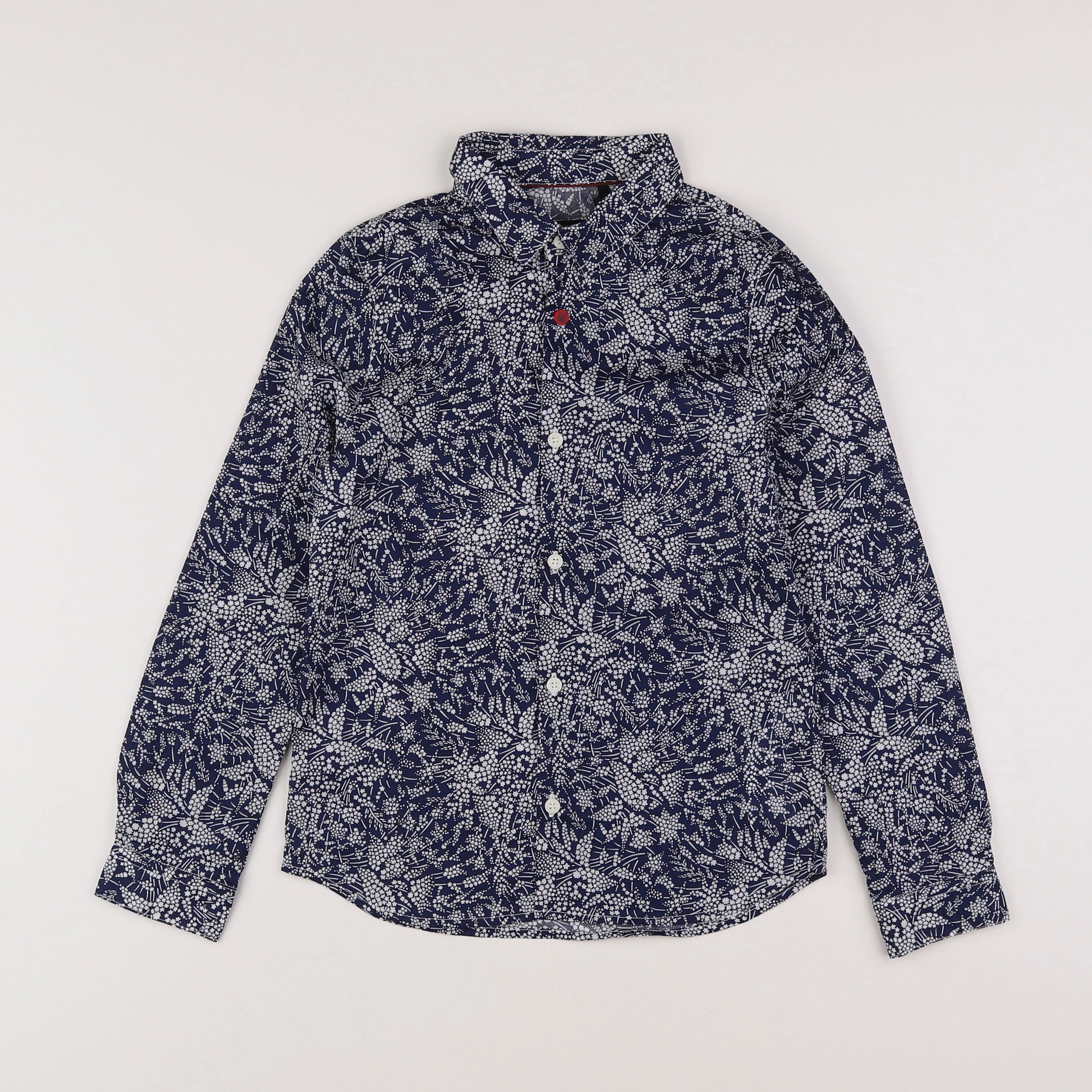 IKKS - chemise bleu - 8 ans