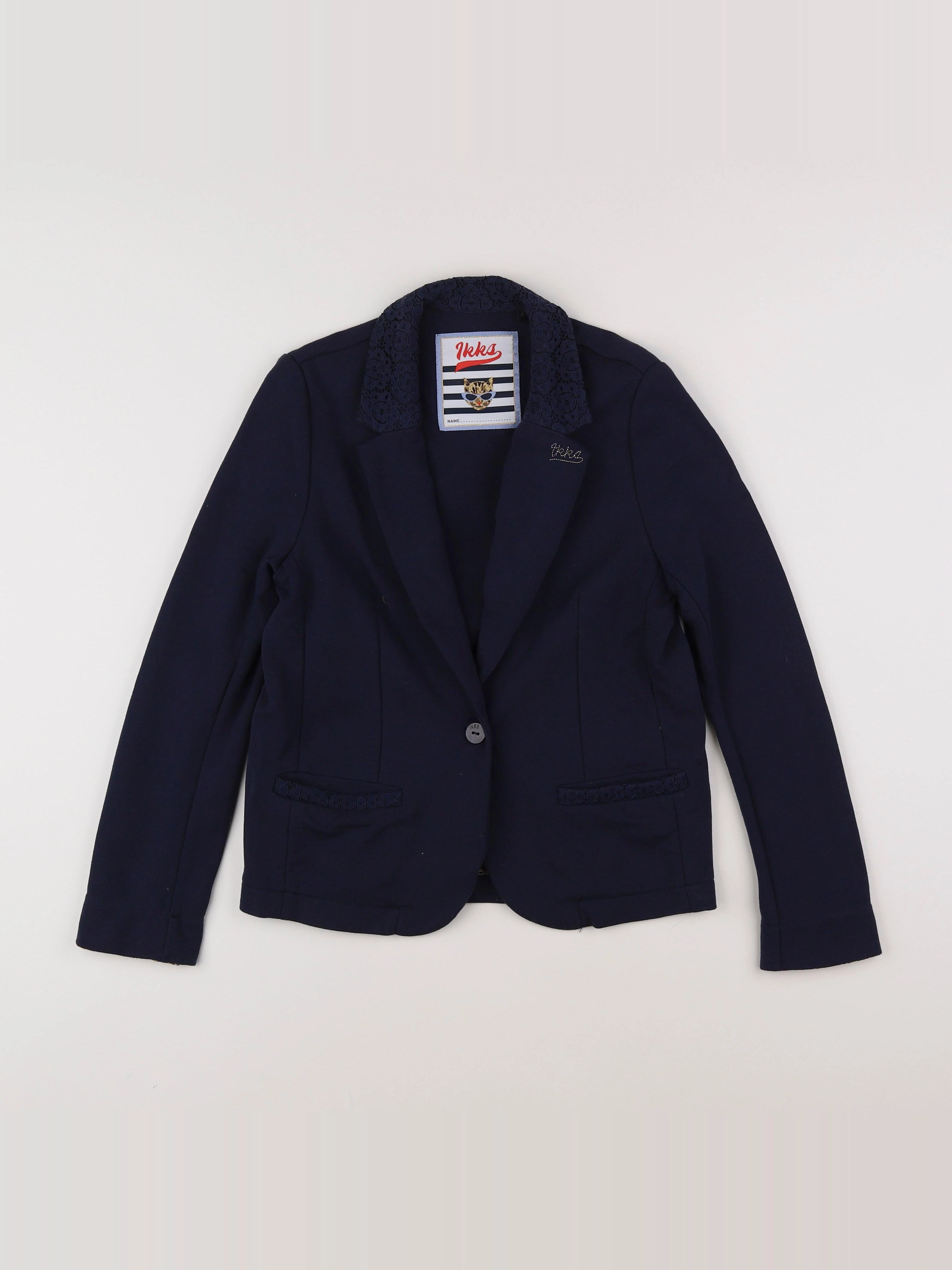 IKKS - veste bleu - 10 ans