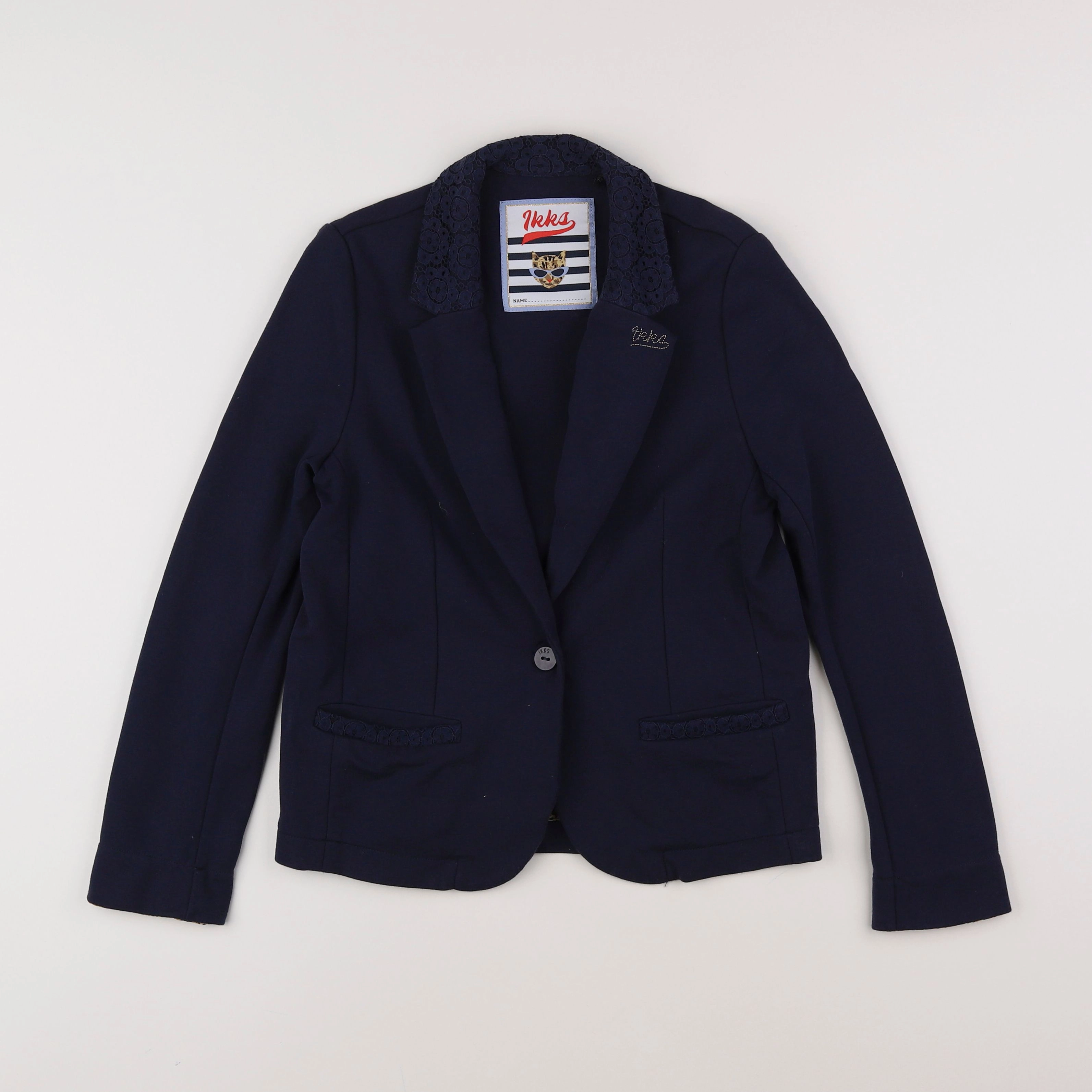 IKKS - veste bleu - 10 ans
