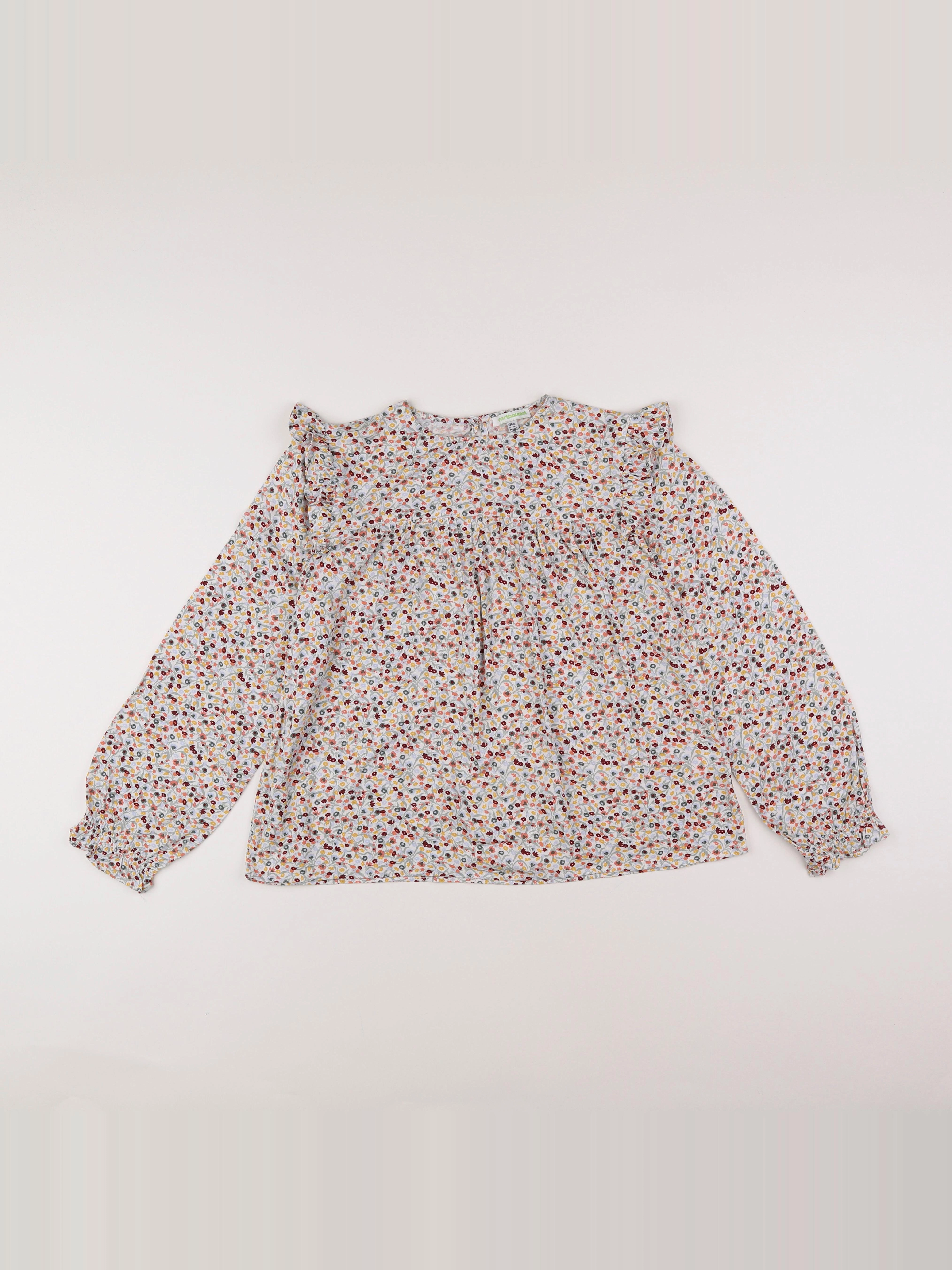 Vertbaudet - blouse multicolore - 12 ans