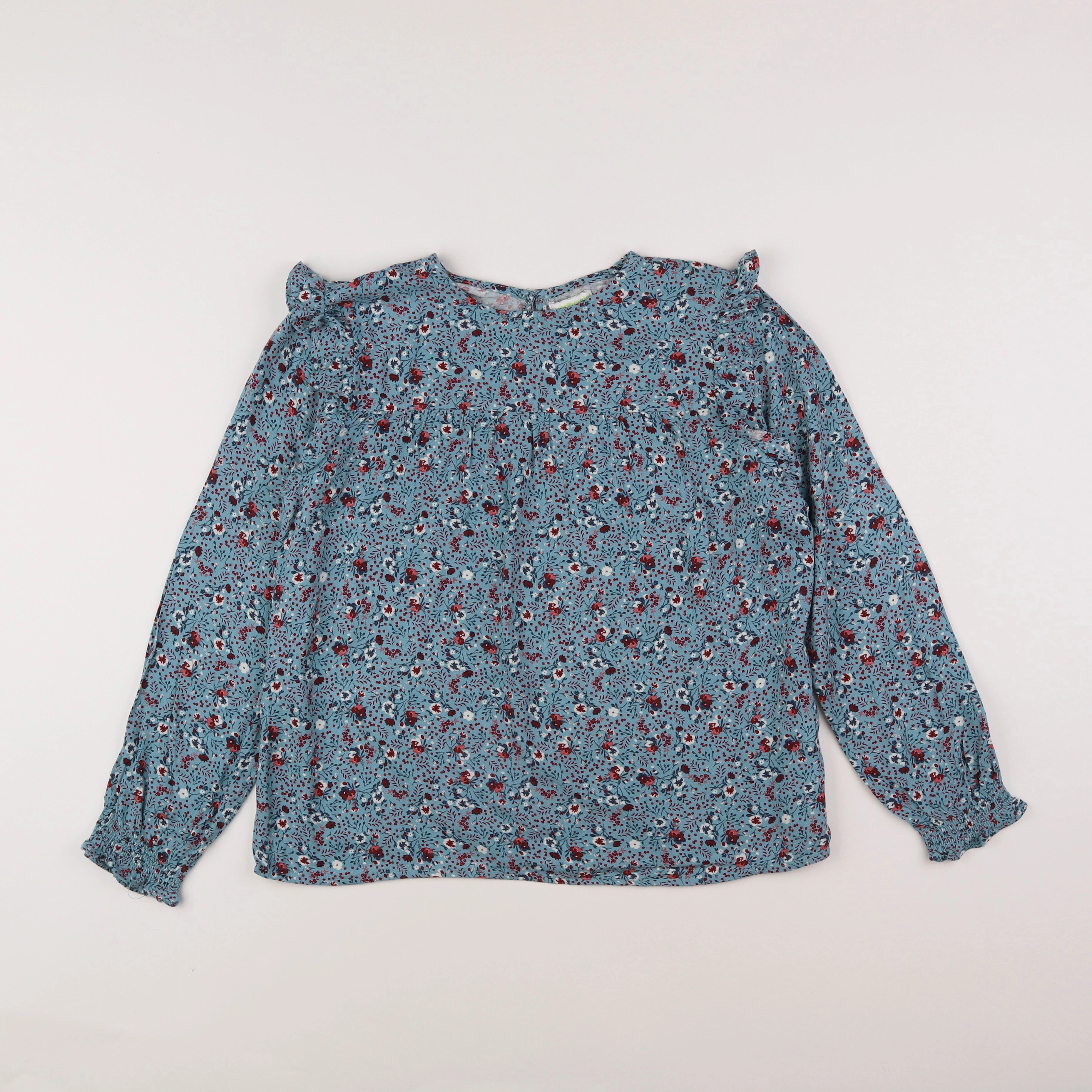 Vertbaudet - blouse bleu - 12 ans