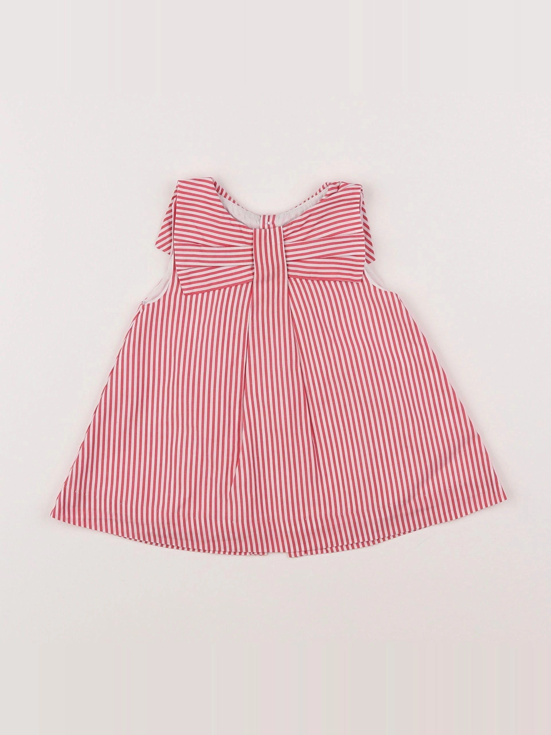 Jacadi - robe rouge - 3 mois