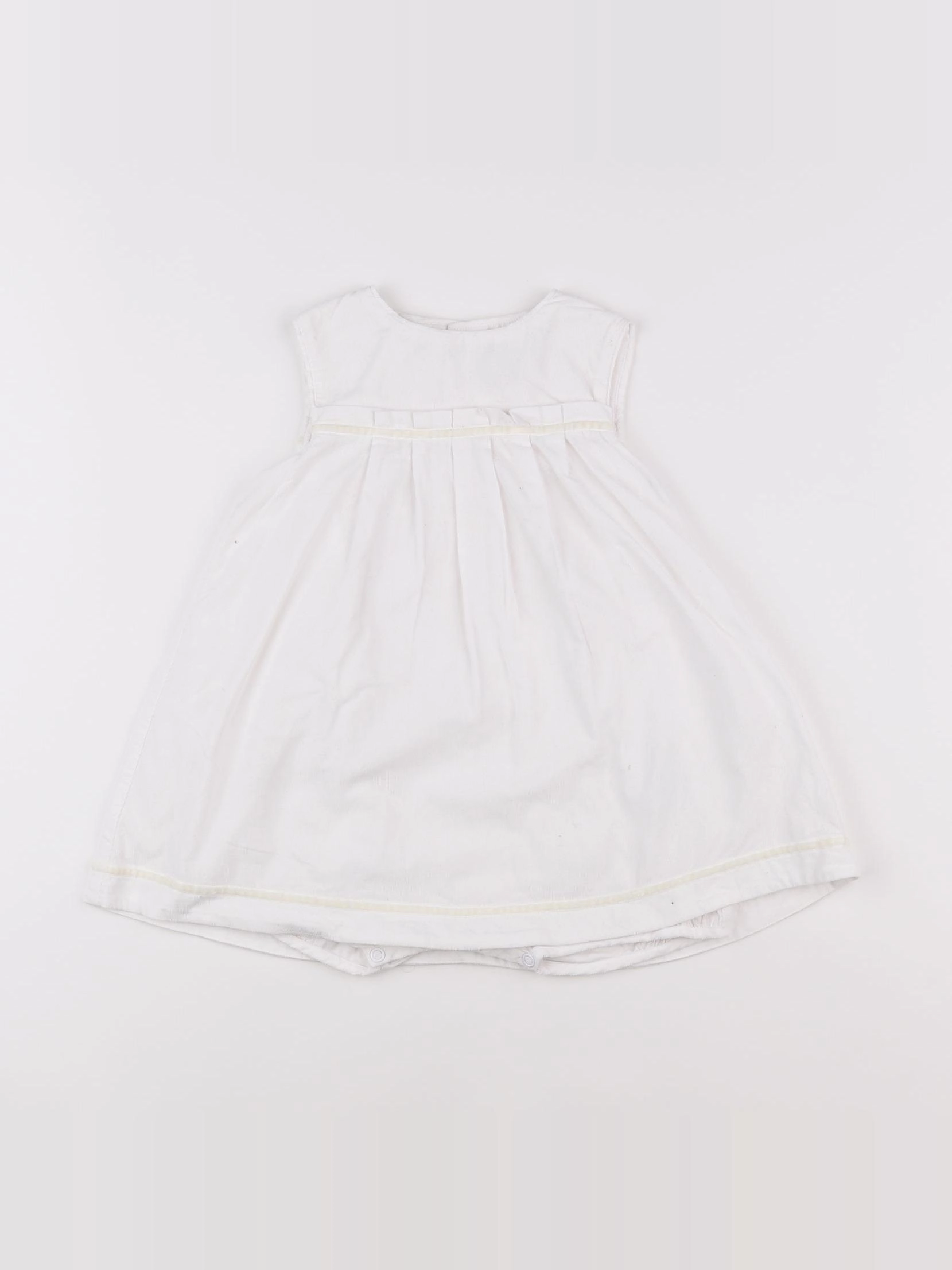 Cyrillus - robe blanc - 2 ans