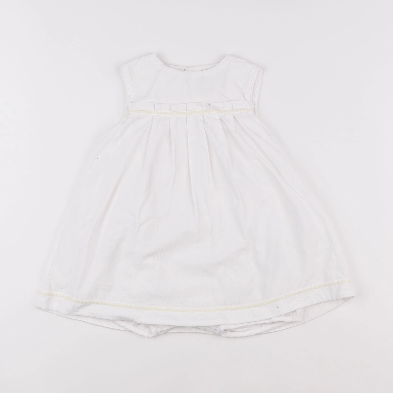 Cyrillus - robe blanc - 2 ans