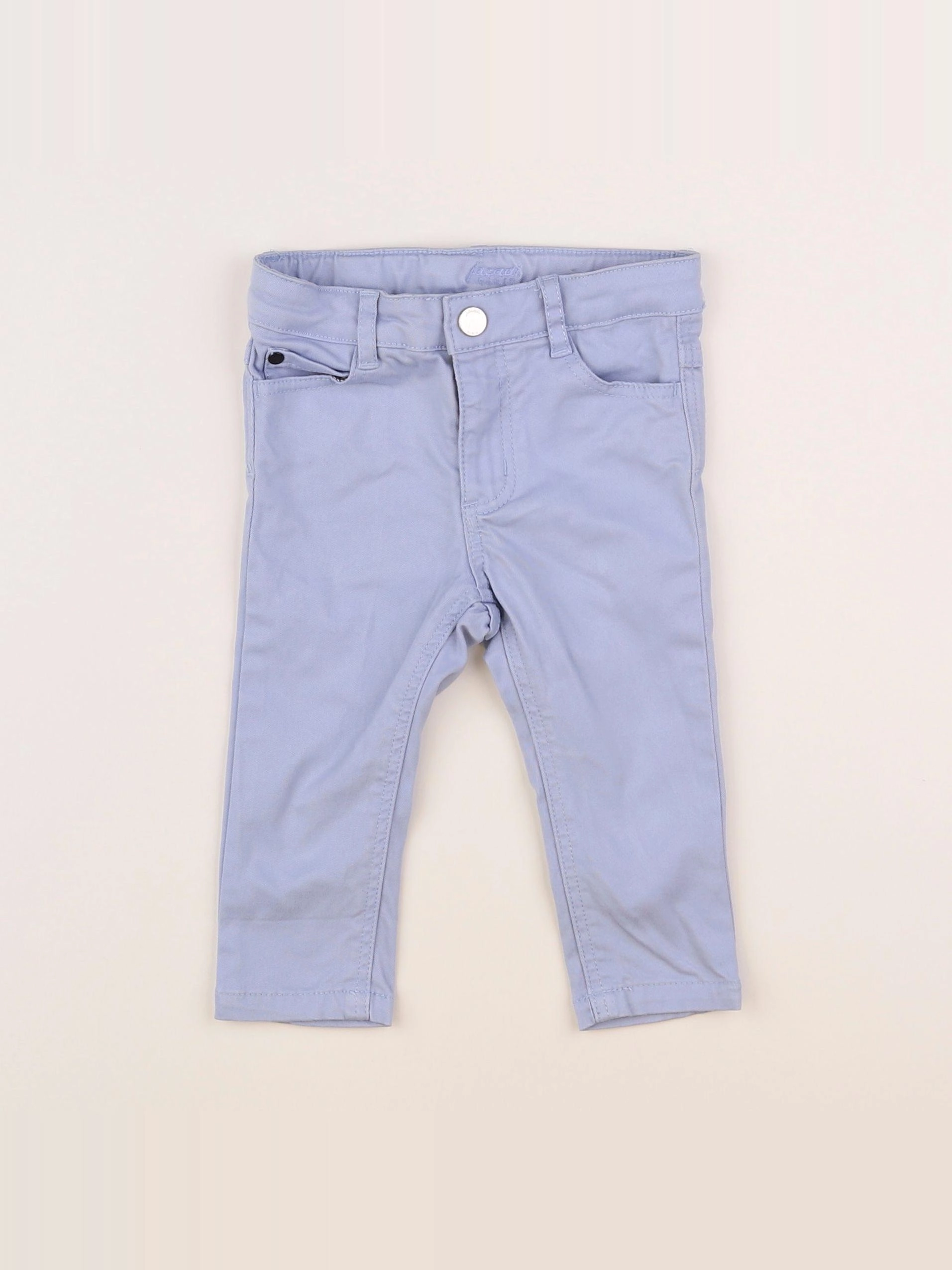 Jacadi - pantalon bleu - 12 mois