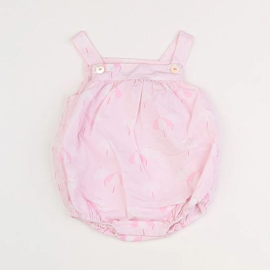 Jacadi - combinaison rose - 6 mois