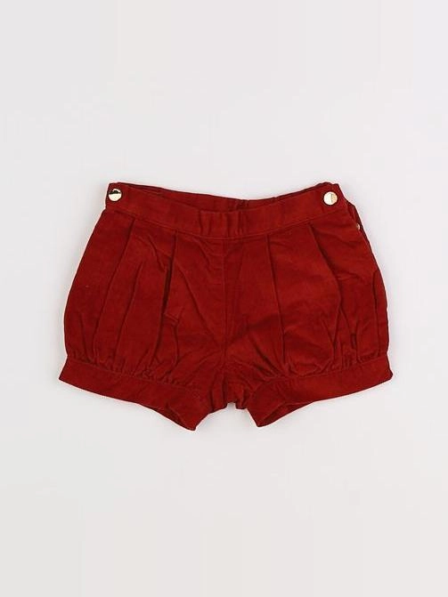 Jacadi - short rouge - 12 mois
