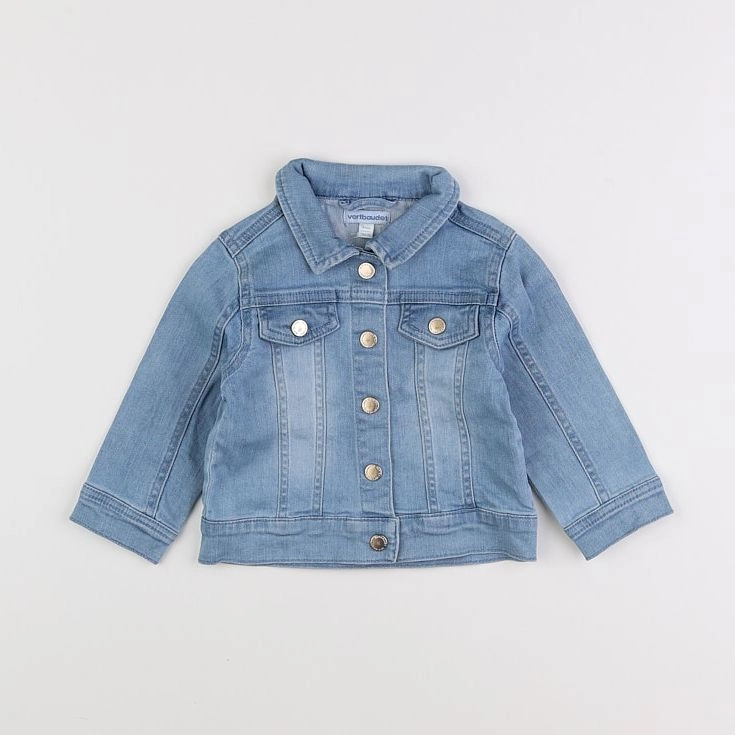 Vertbaudet - veste bleu - 18 mois