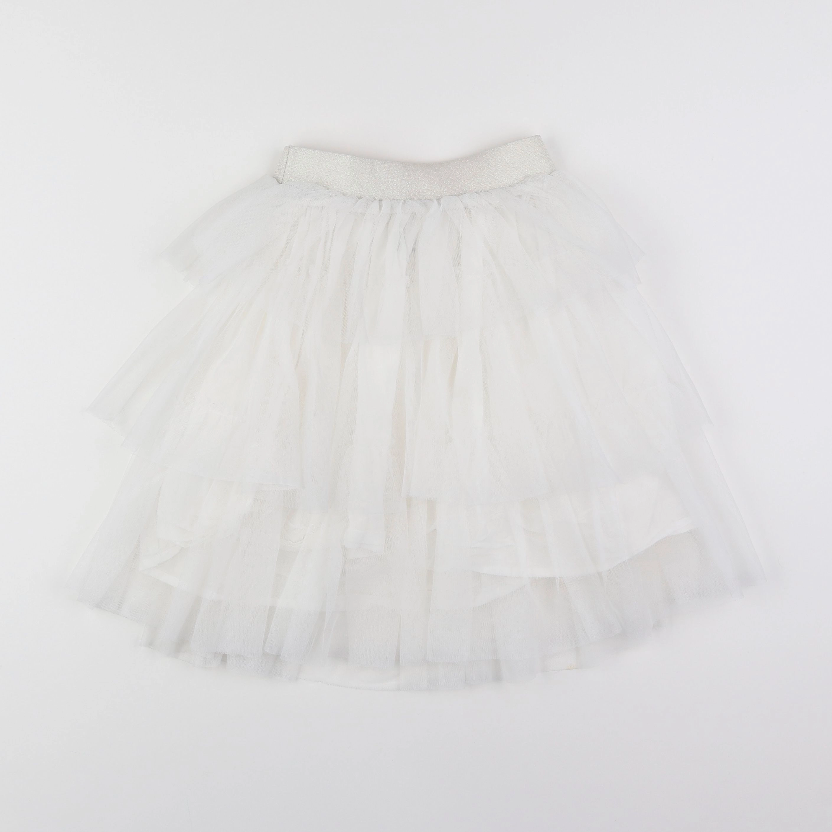 Vertbaudet - jupe blanc - 8 ans
