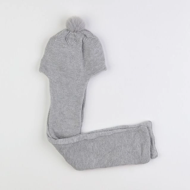 Jacadi - bonnet gris - 6 mois