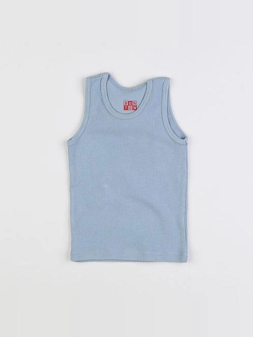 Bonton - débardeur bleu - 6 mois