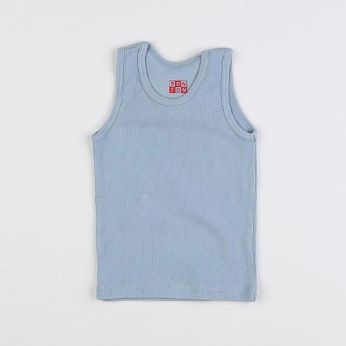Bonton - débardeur bleu - 6 mois