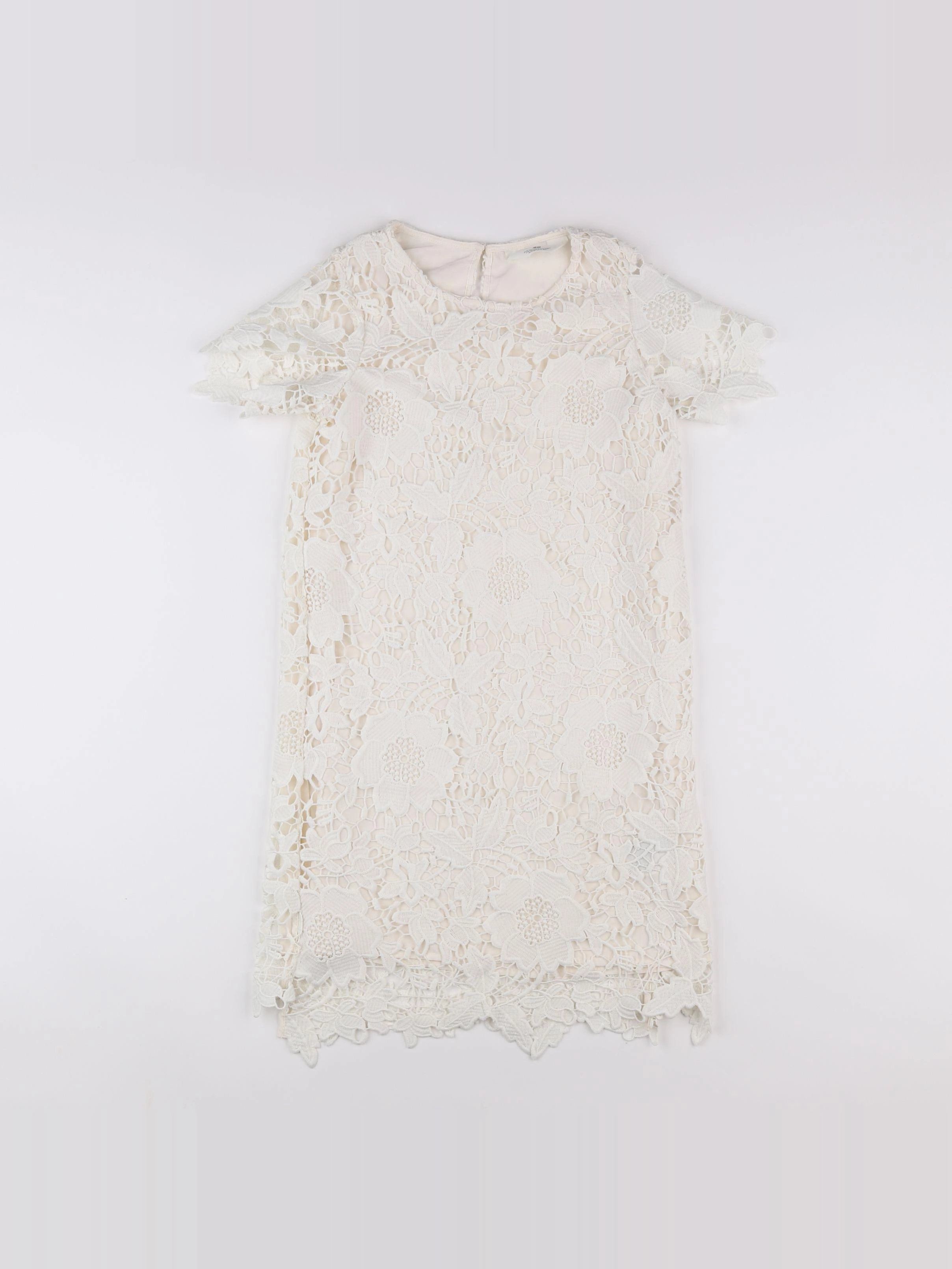 H&M - robe beige - 9/10 ans