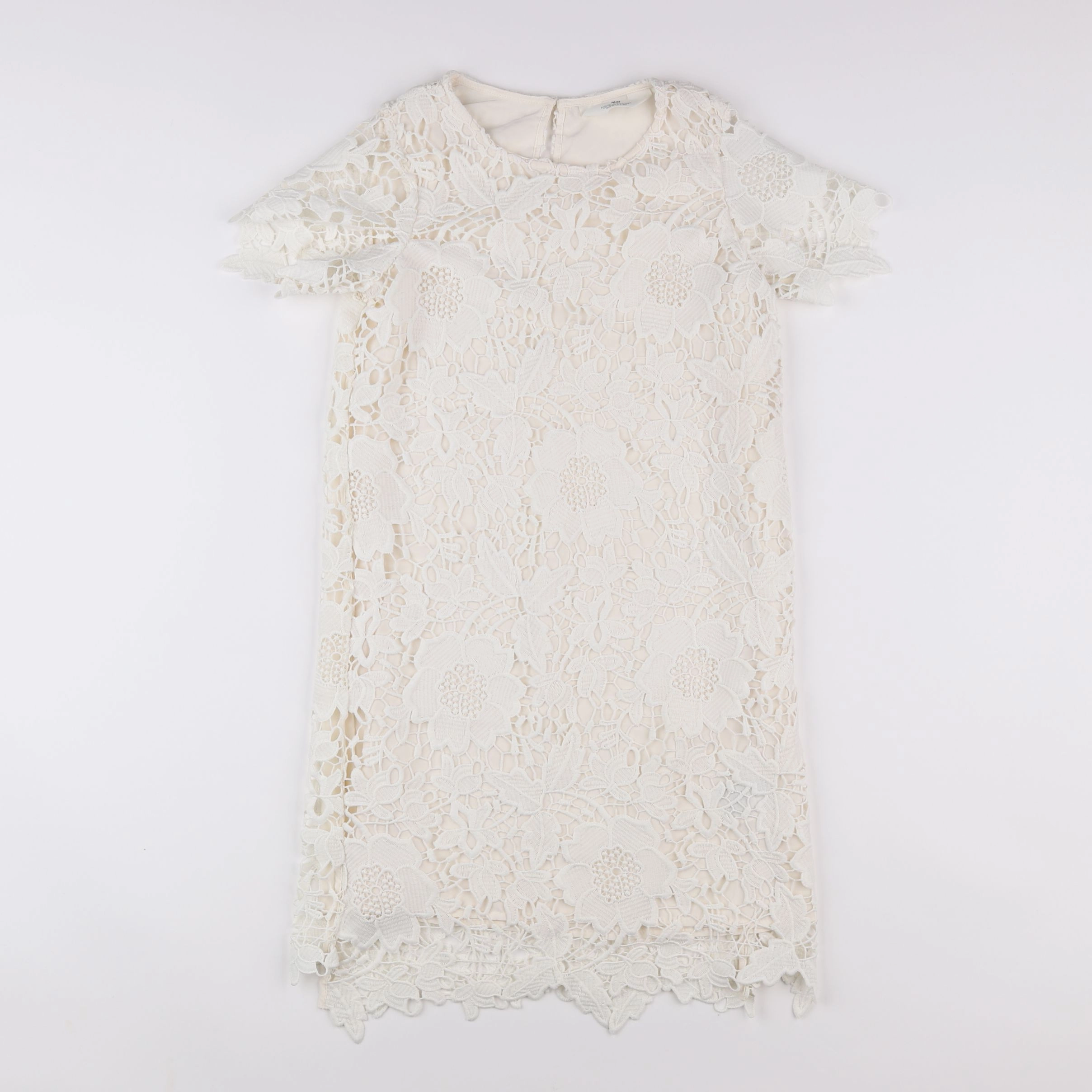 H&M - robe beige - 9/10 ans