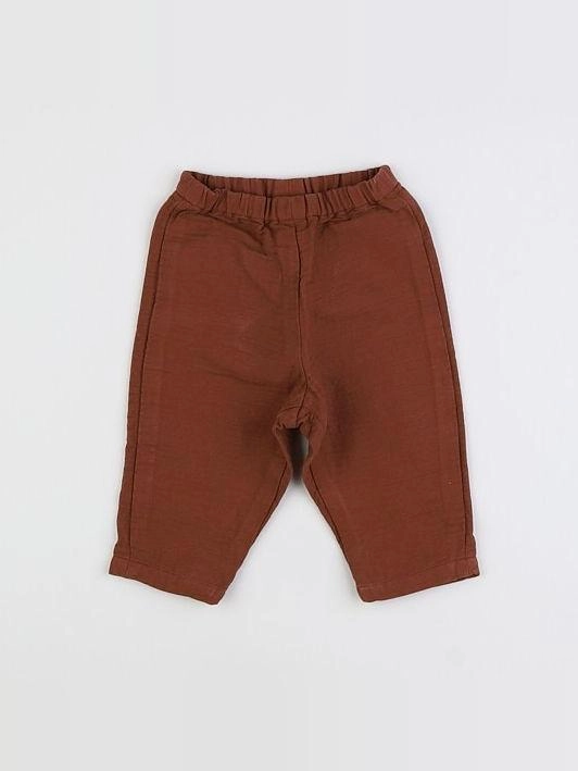 Bonton - pantalon marron - 6 mois