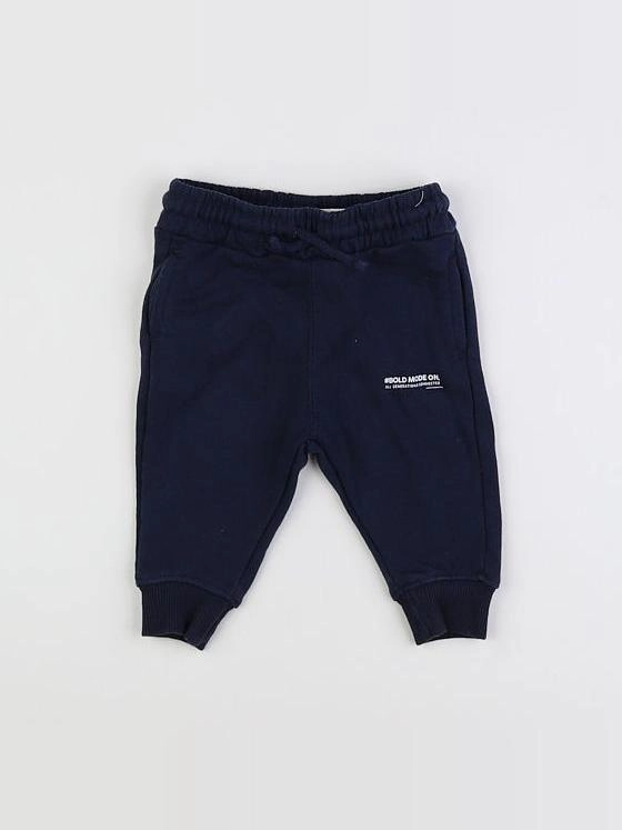Zara - jogging bleu - 3/6 mois