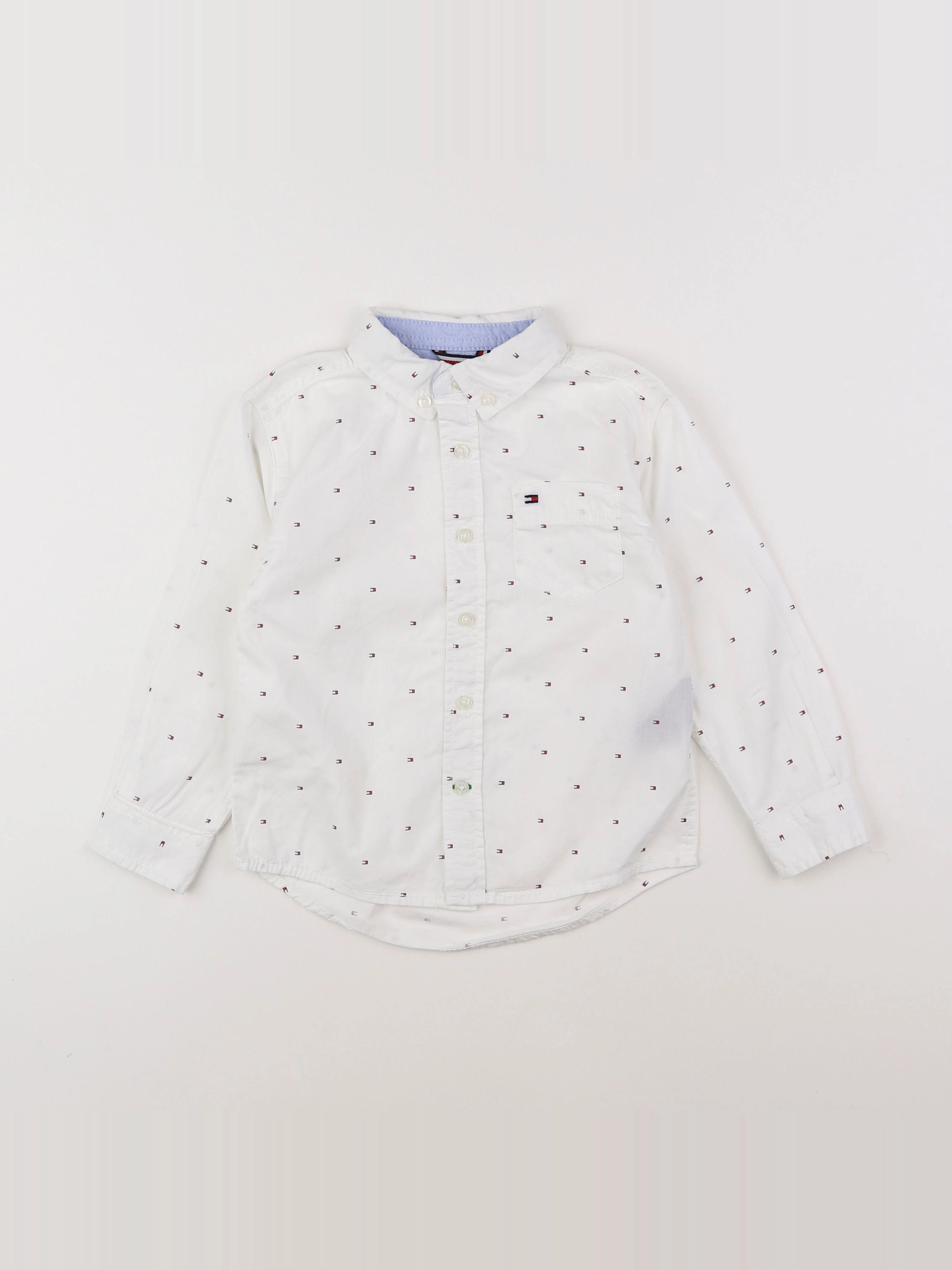 Tommy Hilfiger - chemise blanc - 3 ans