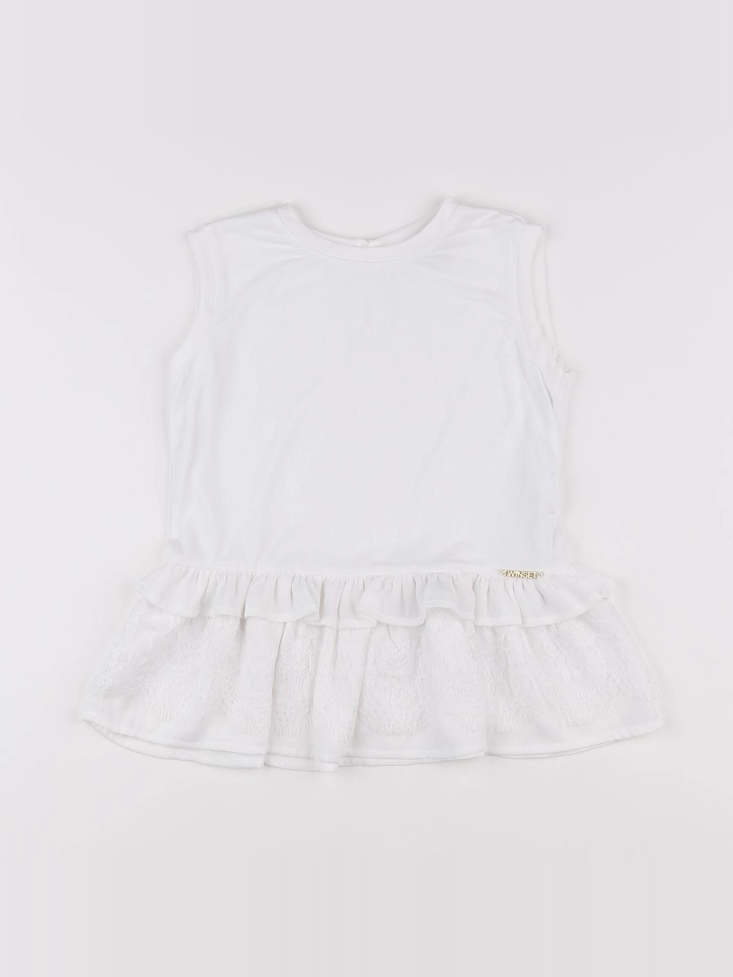 Twinset - tee-shirt blanc - 6 ans