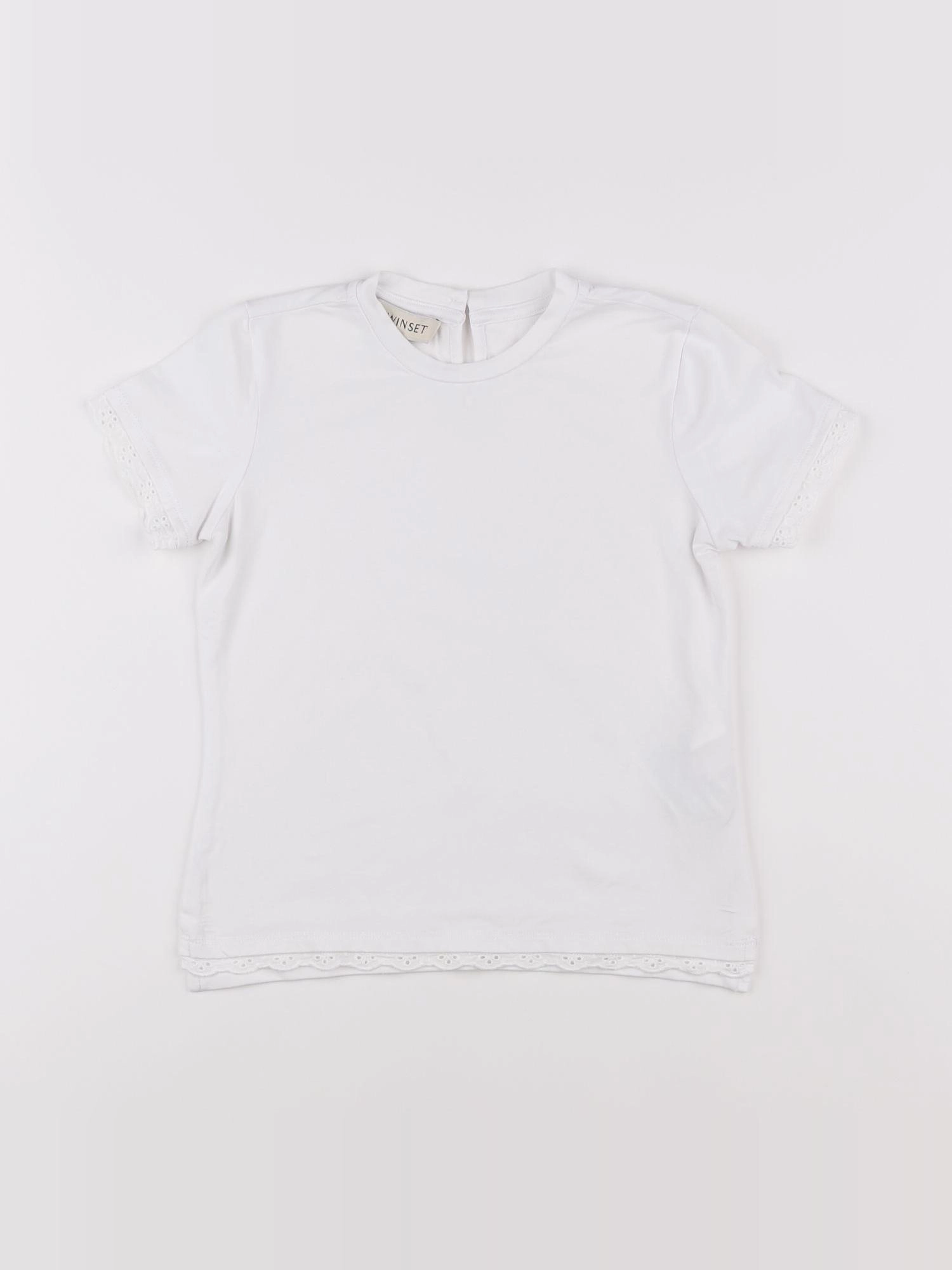 Twinset - tee-shirt blanc - 6 ans