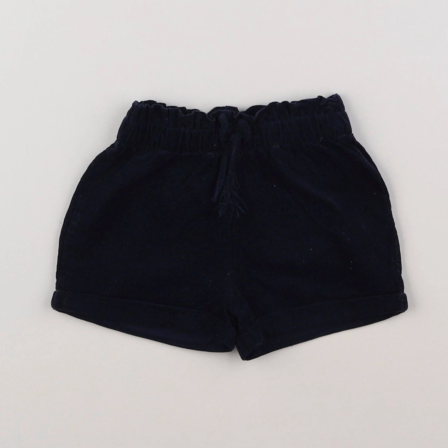 Vertbaudet - short bleu - 3/6 mois