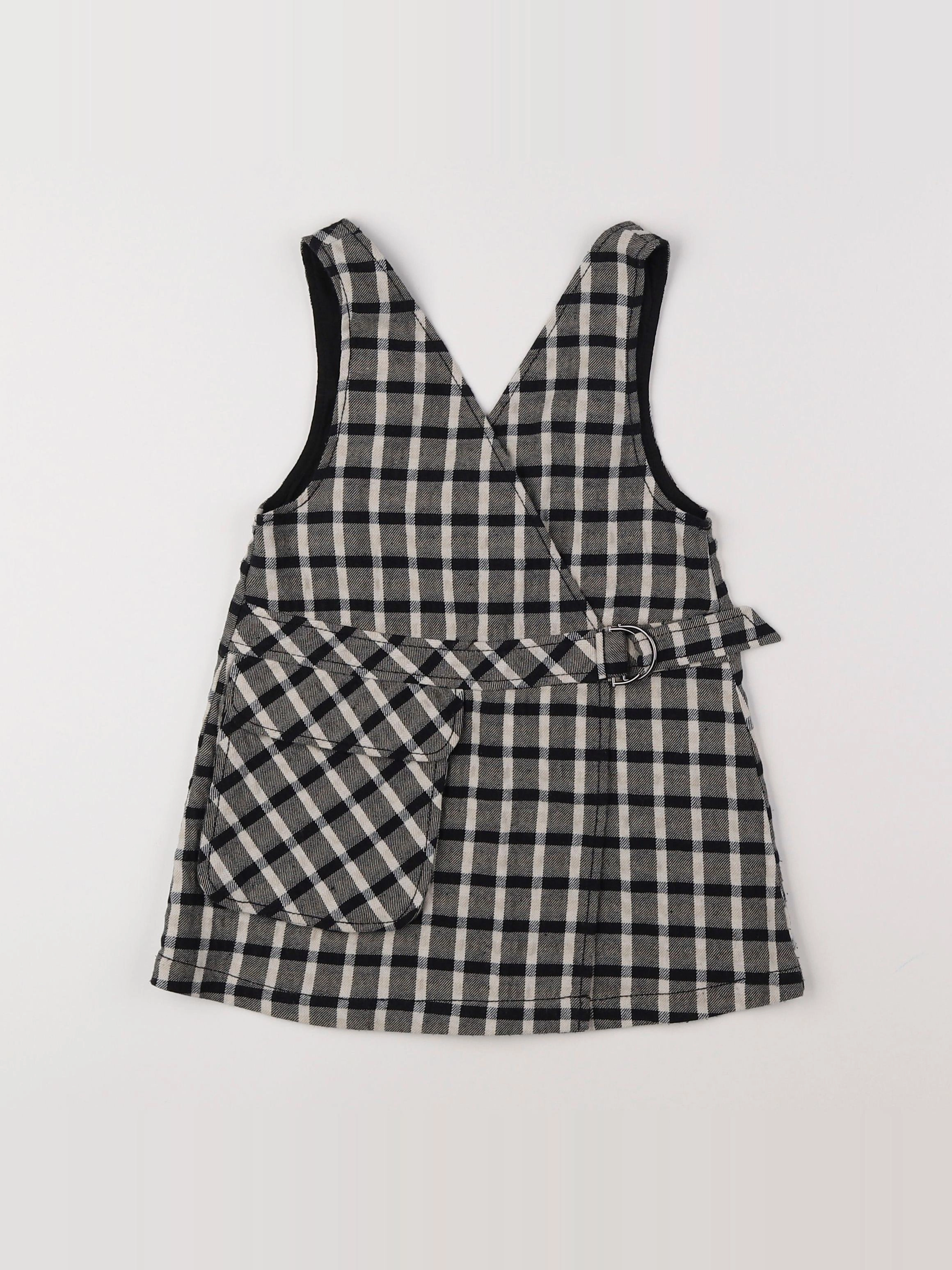 Zara - robe gris - 3/4 ans