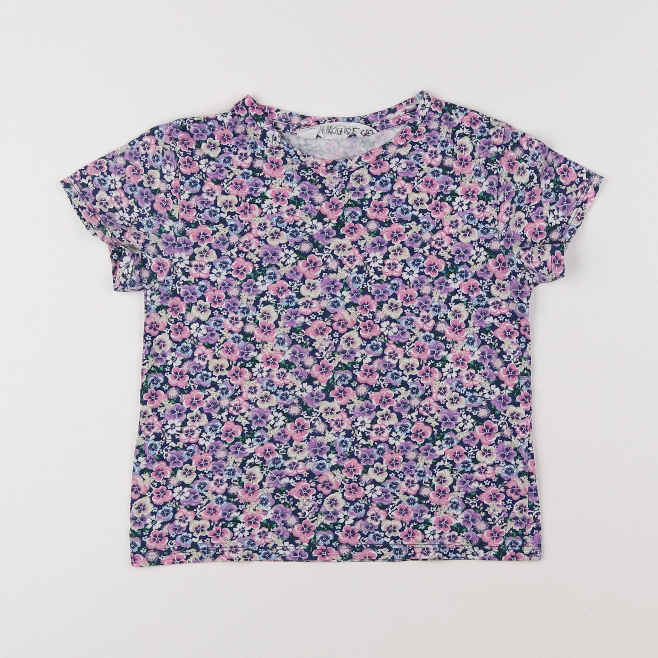 H&M - blouse violet - 3/4 ans