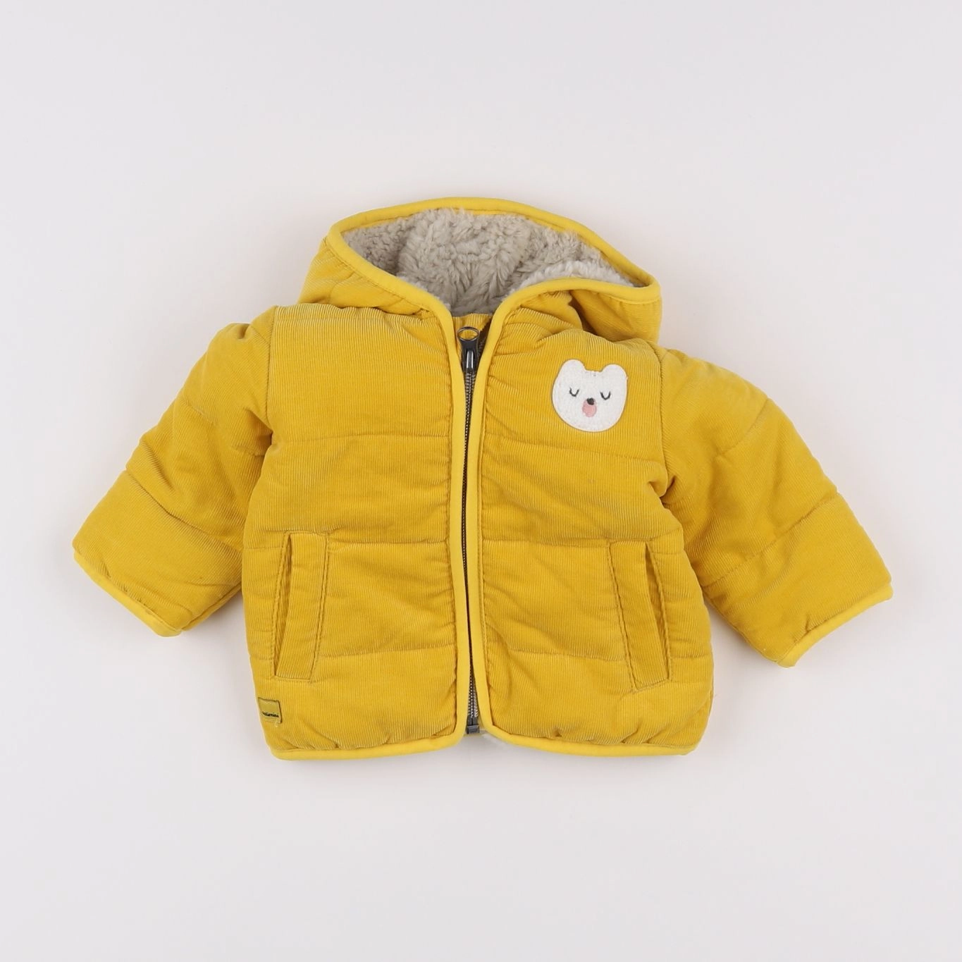 Catimini - manteau jaune - 3 mois