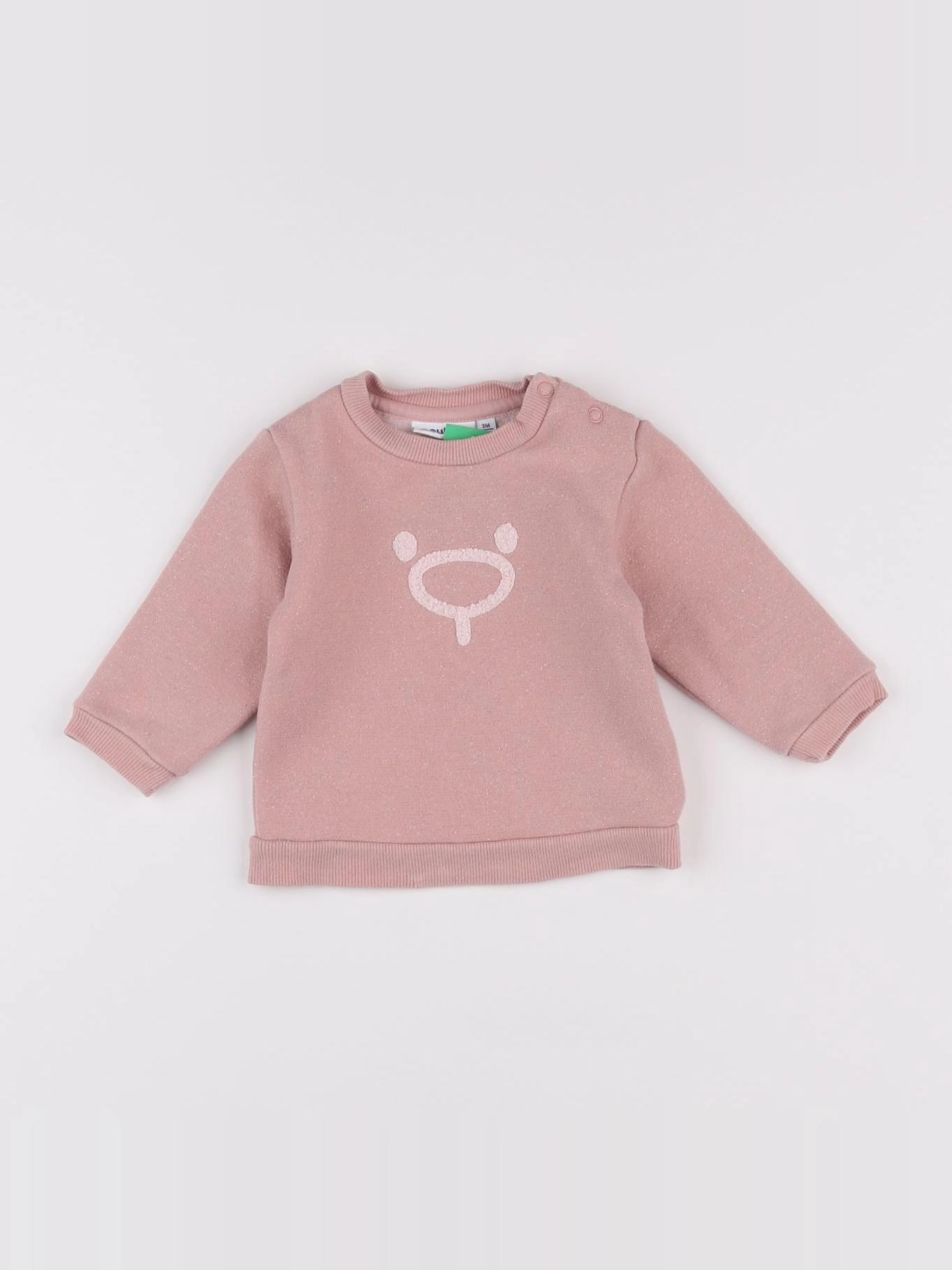 Noukie's - sweat rose - 3 mois