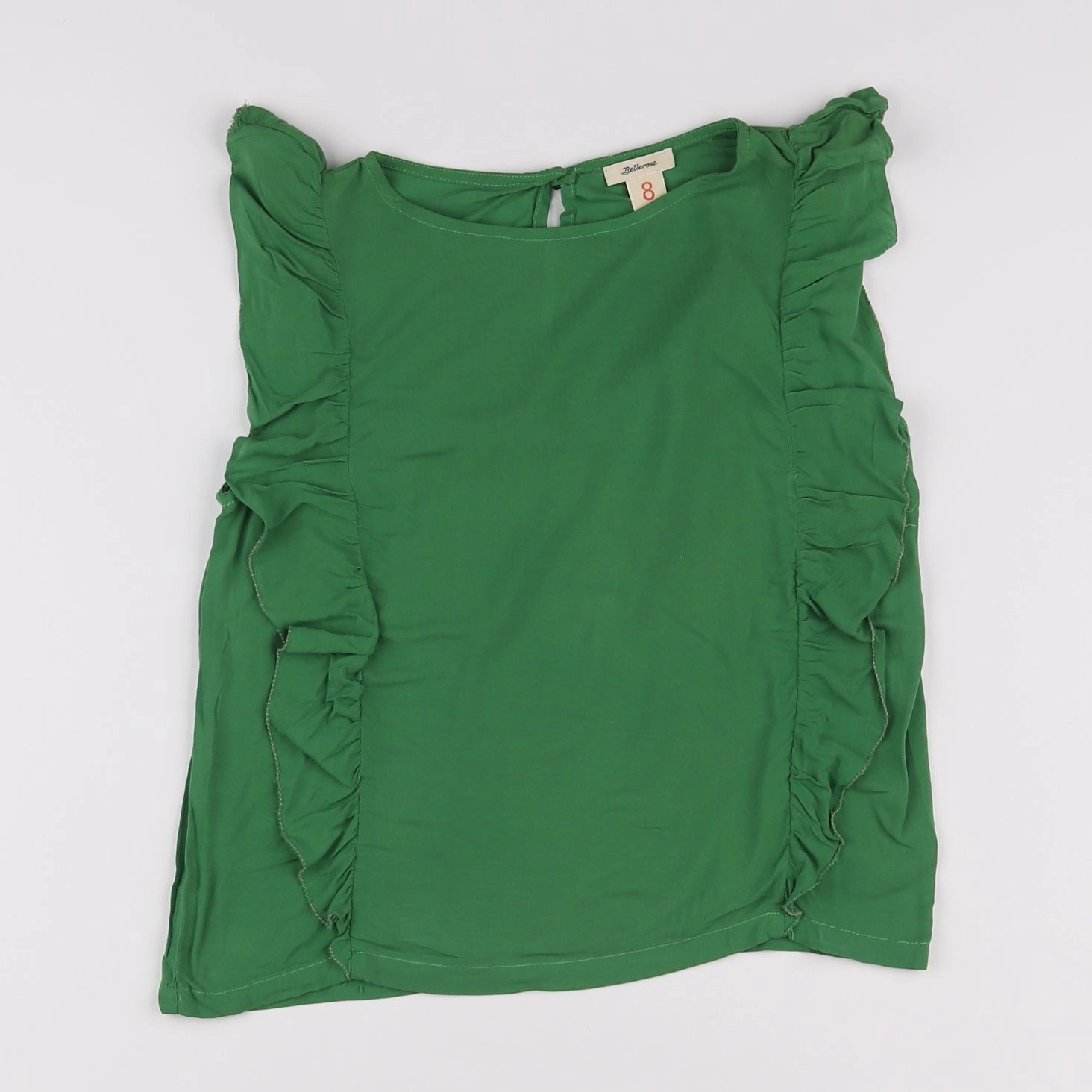 Bellerose - blouse vert - 8 ans