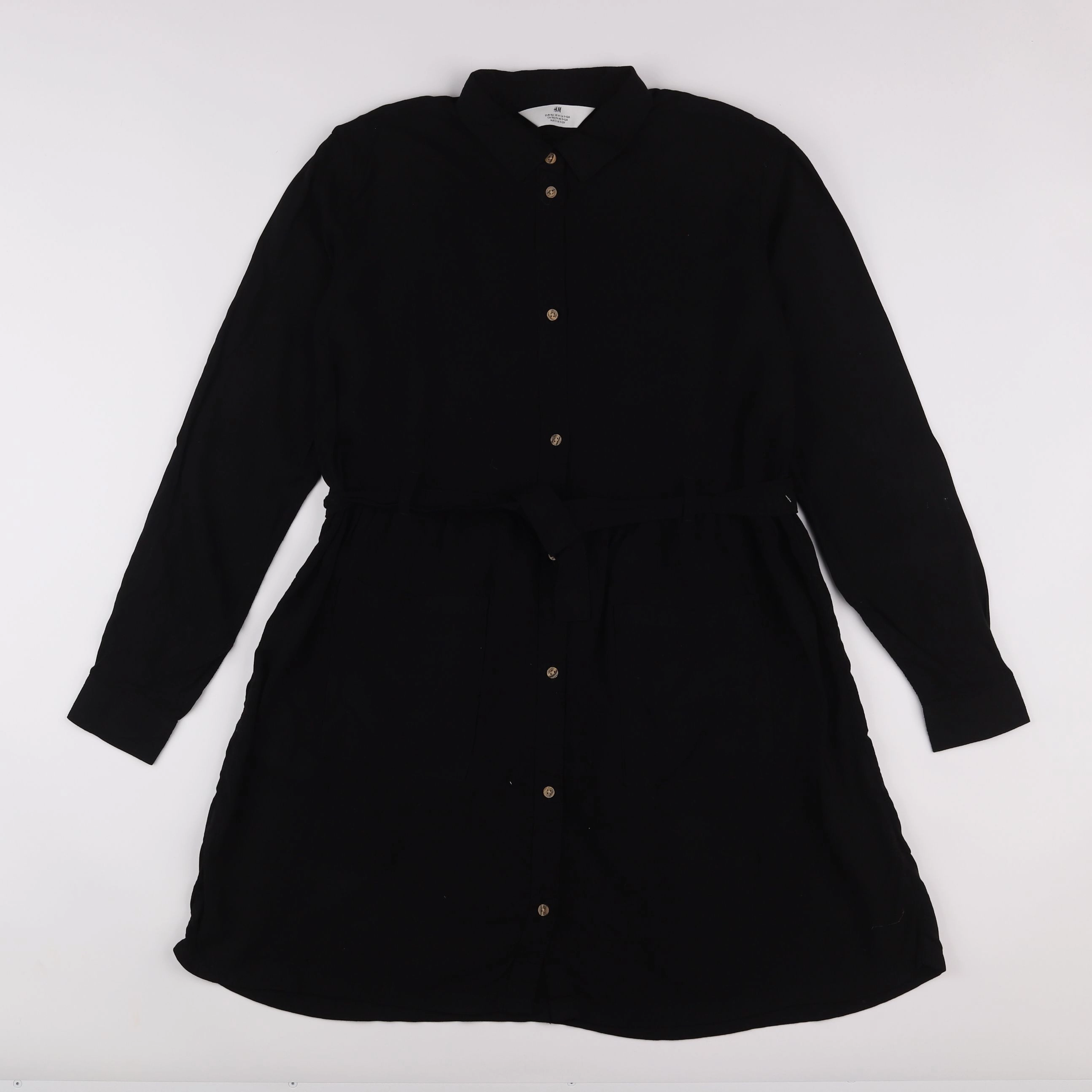 H&M - robe noir - 11/12 ans