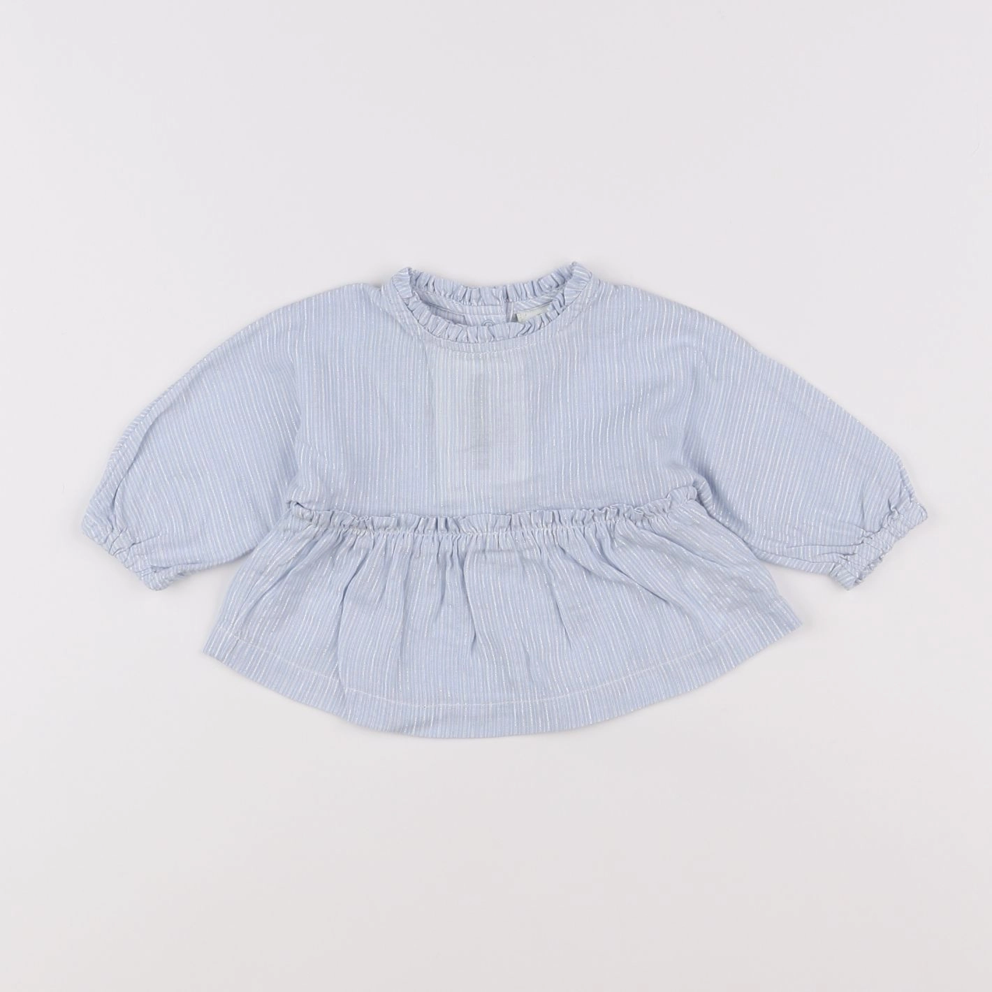 Tape à l'oeil - blouse bleu - 3 mois