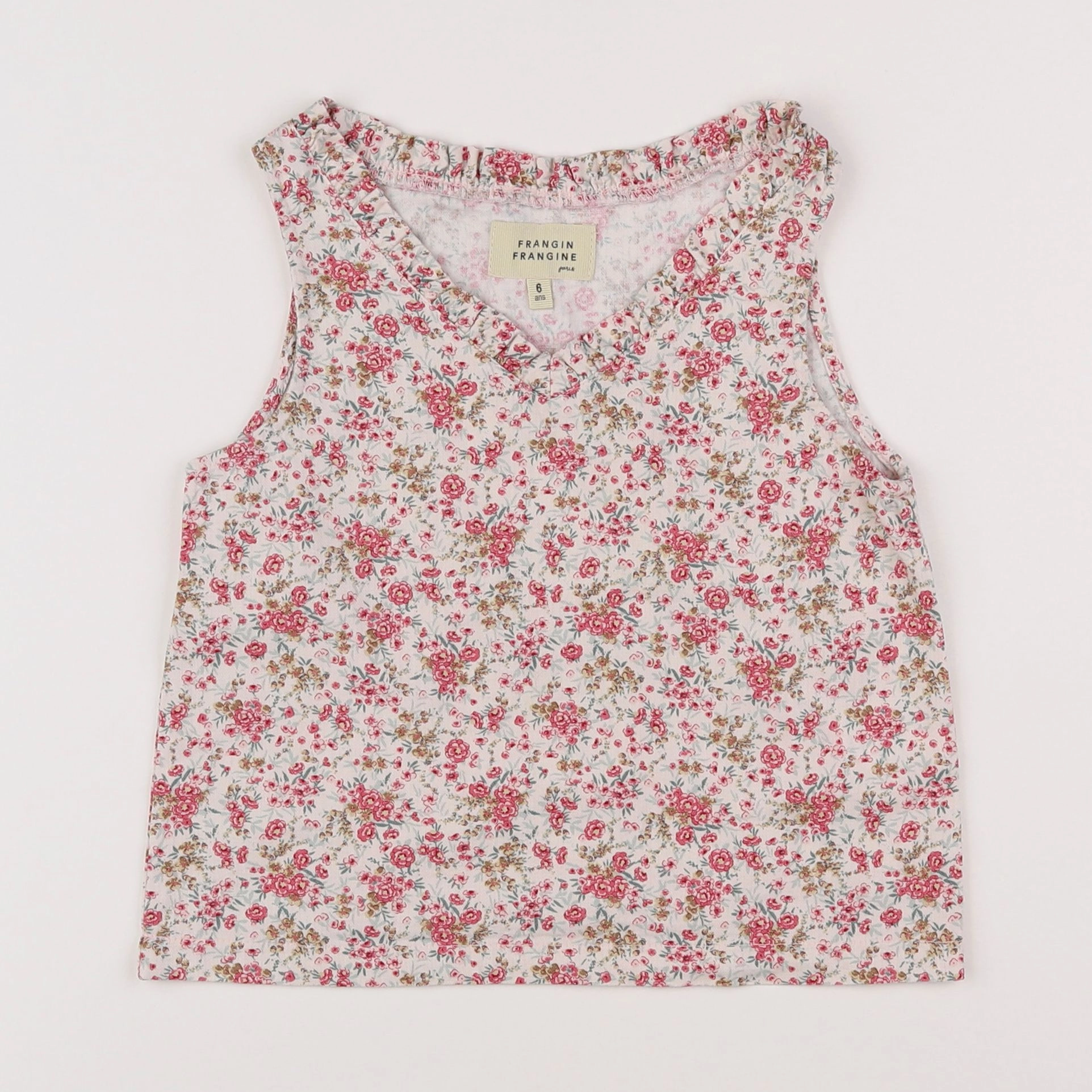 Frangin Frangine - blouse multicolore - 6 ans