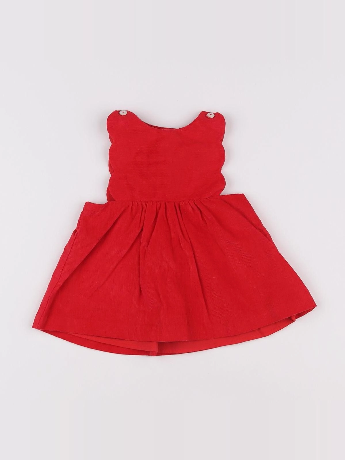Jacadi - robe rouge - 3 mois