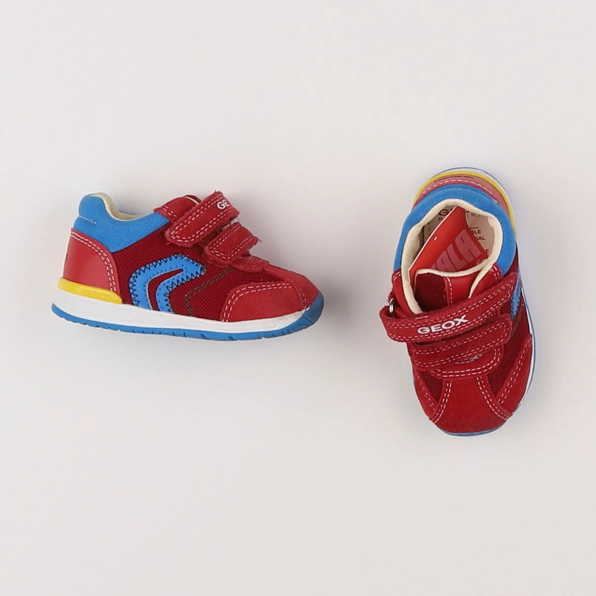 Geox - baskets rouge - pointure 19