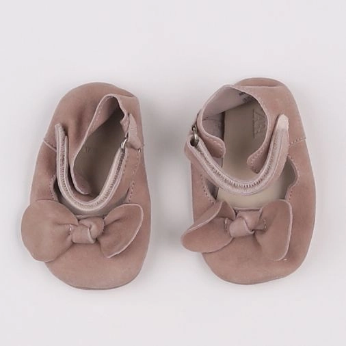 Zara - chaussons beige, taupe - pointure 17/18