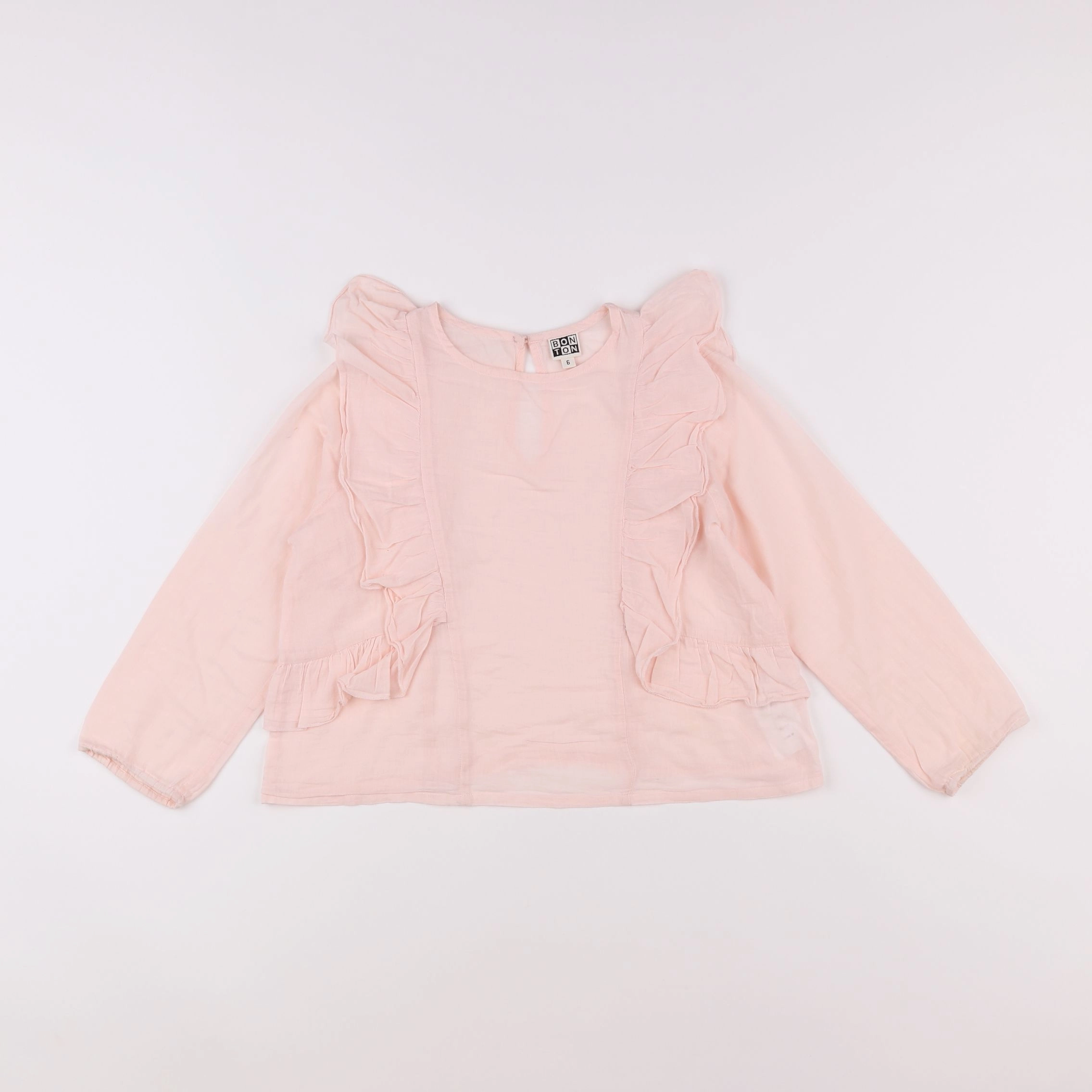 Bonton - blouse rose - 6 ans