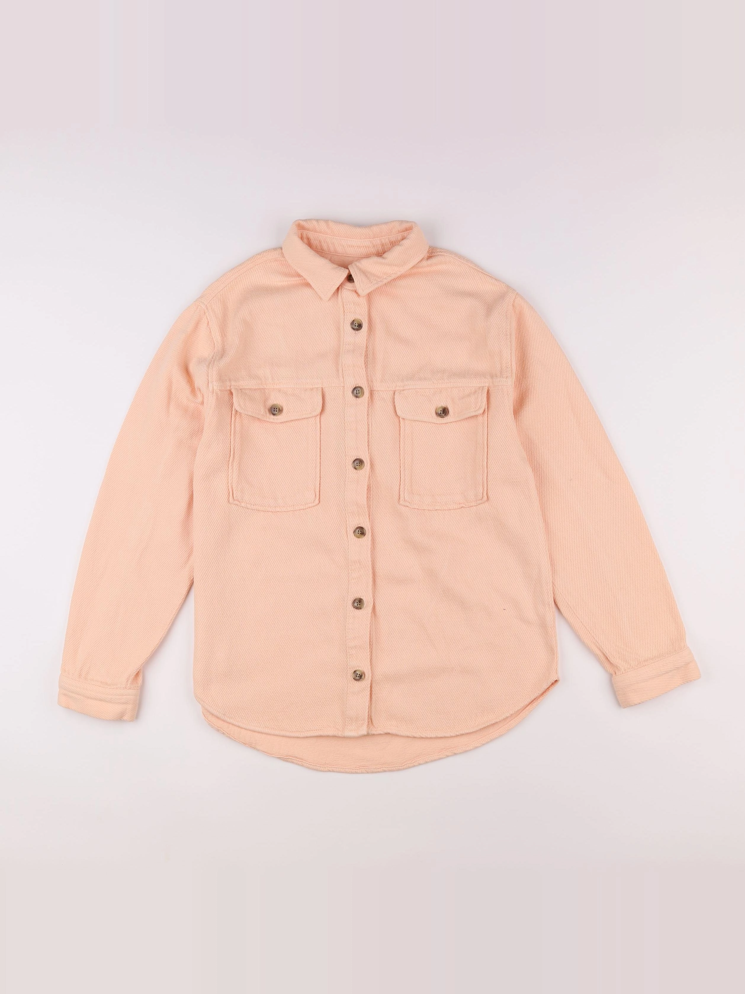 Zara - chemise orange - 13/14 ans