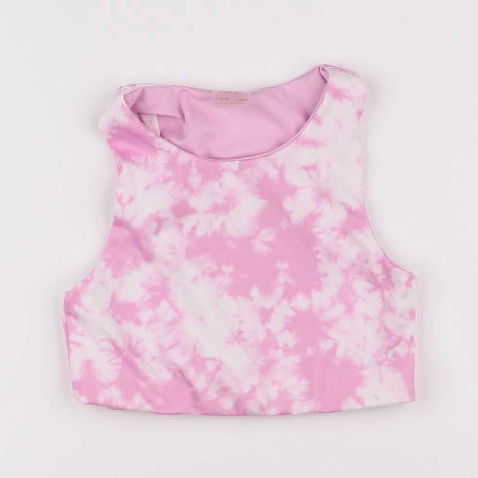 Zara - débardeur sport rose - 8/9 ans