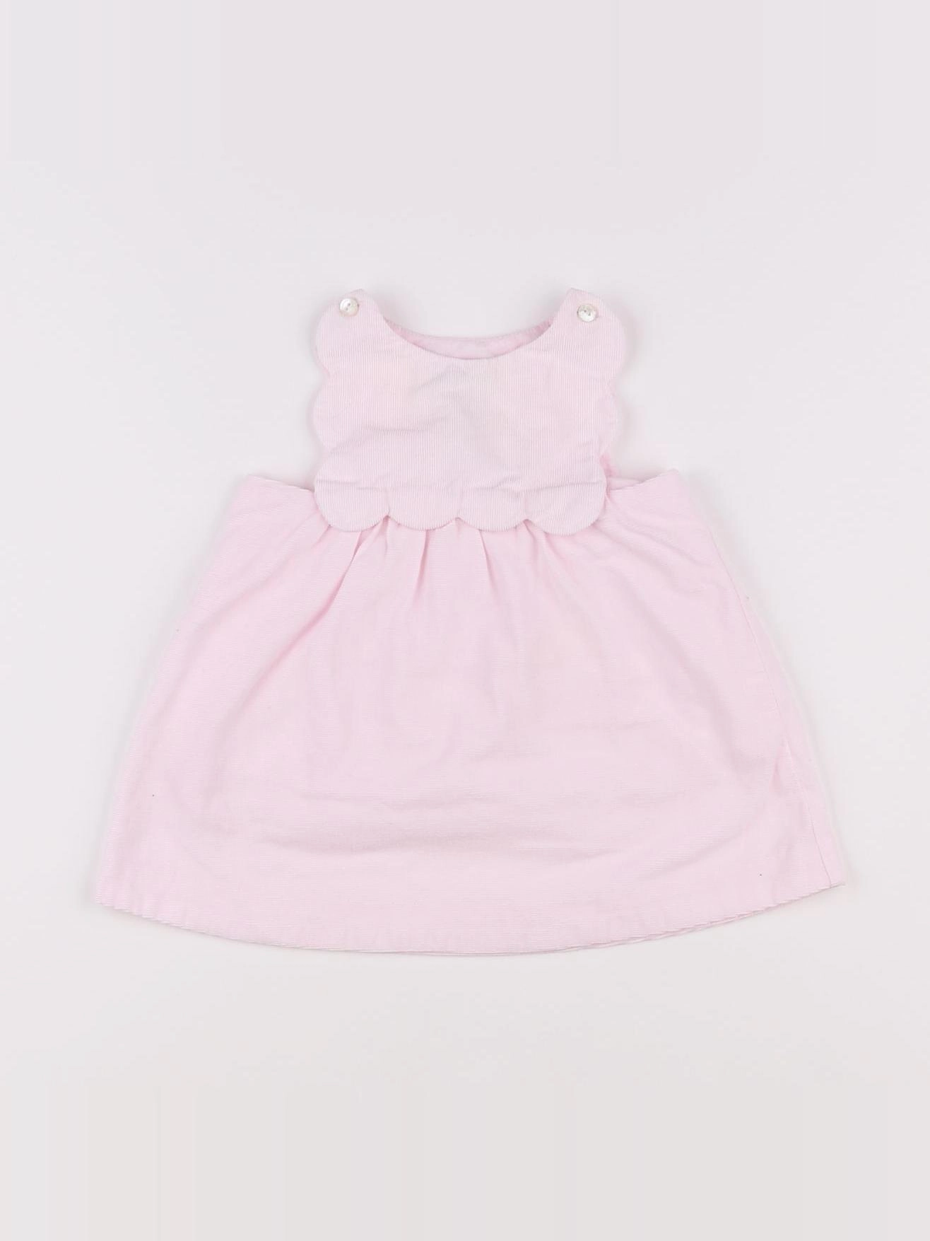 Jacadi - robe rose - 6 mois