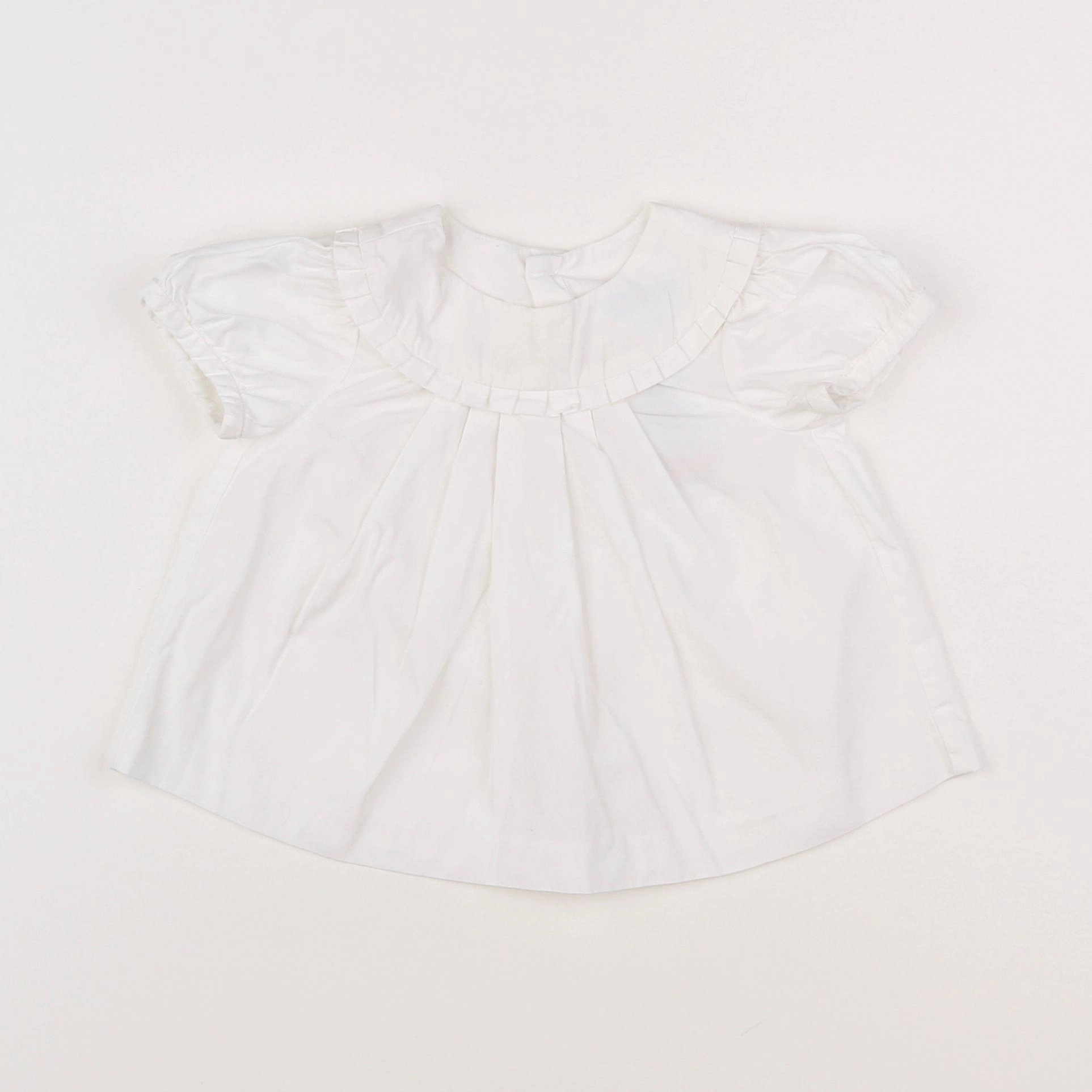 Jacadi - blouse blanc - 12 mois