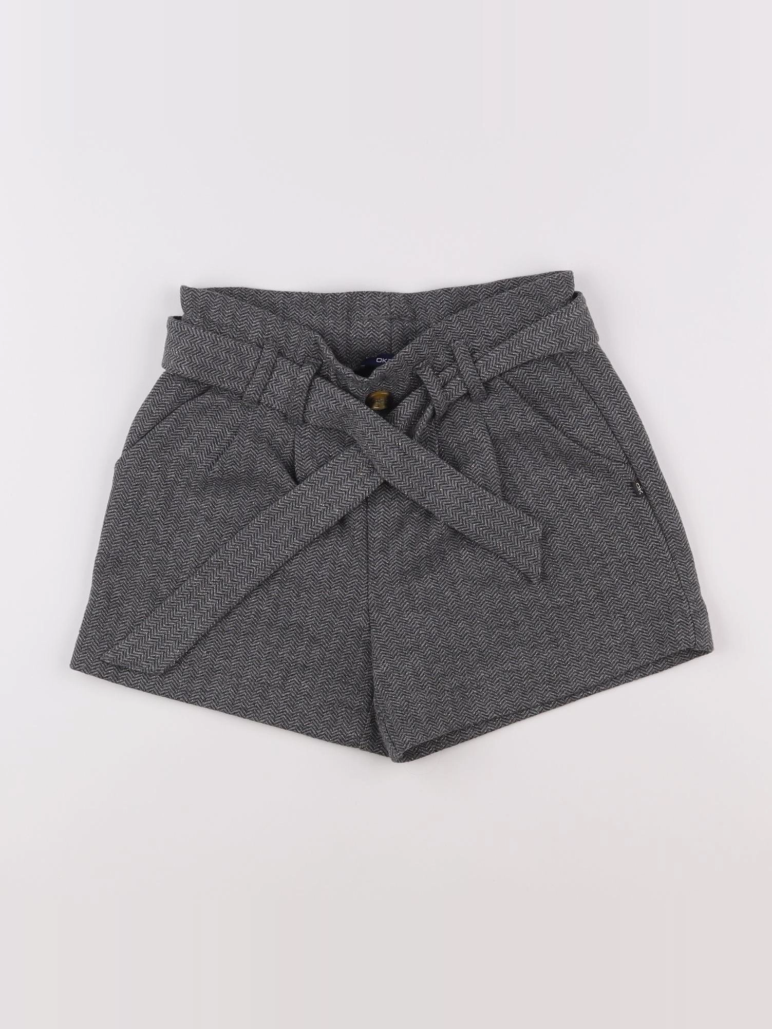 Okaidi - short gris - 9 ans