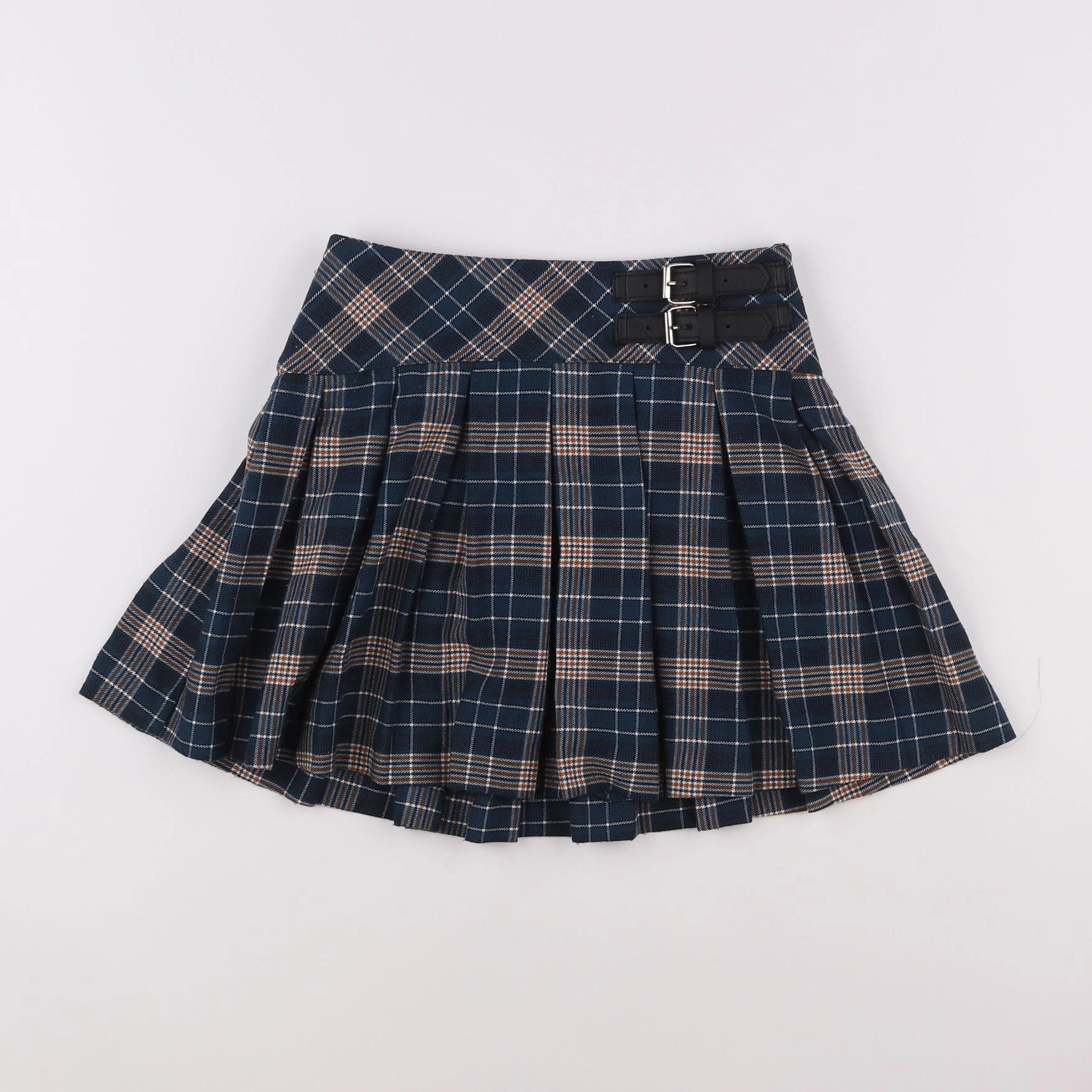 Zara - jupe bleu, marron - 10 ans