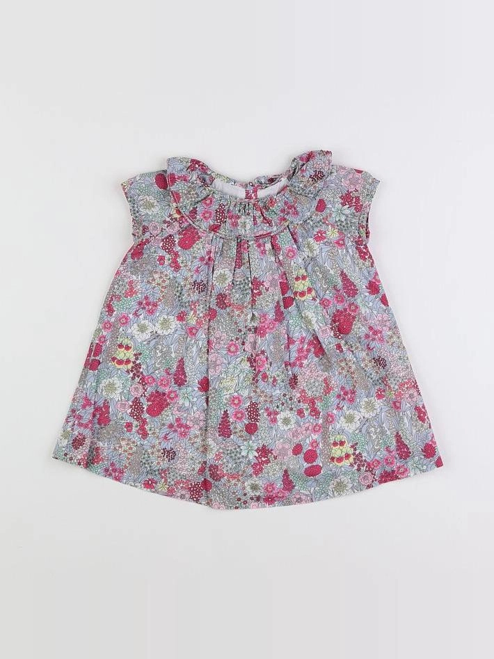 Jacadi - robe liberty rose - 12 mois