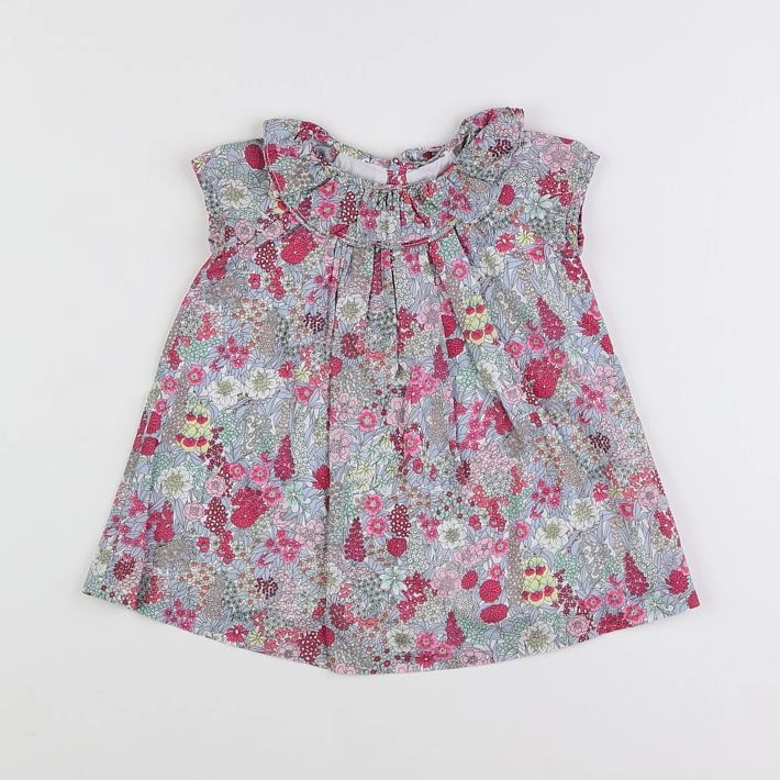 Jacadi - robe liberty rose - 12 mois