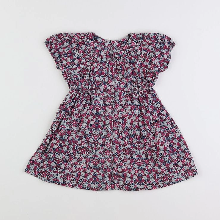 Boutchou - robe multicolore - 12 mois