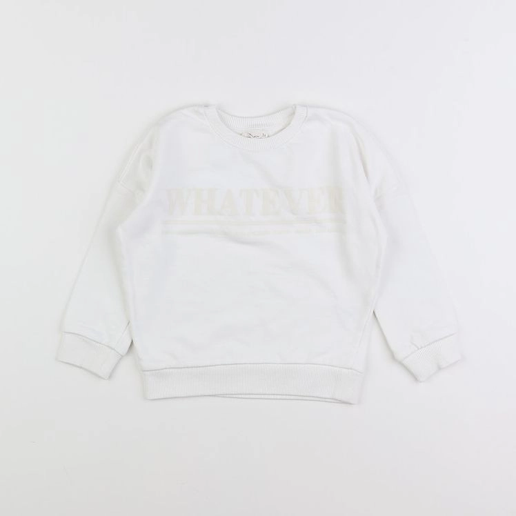 Little Cigogne - sweat blanc - 3 ans