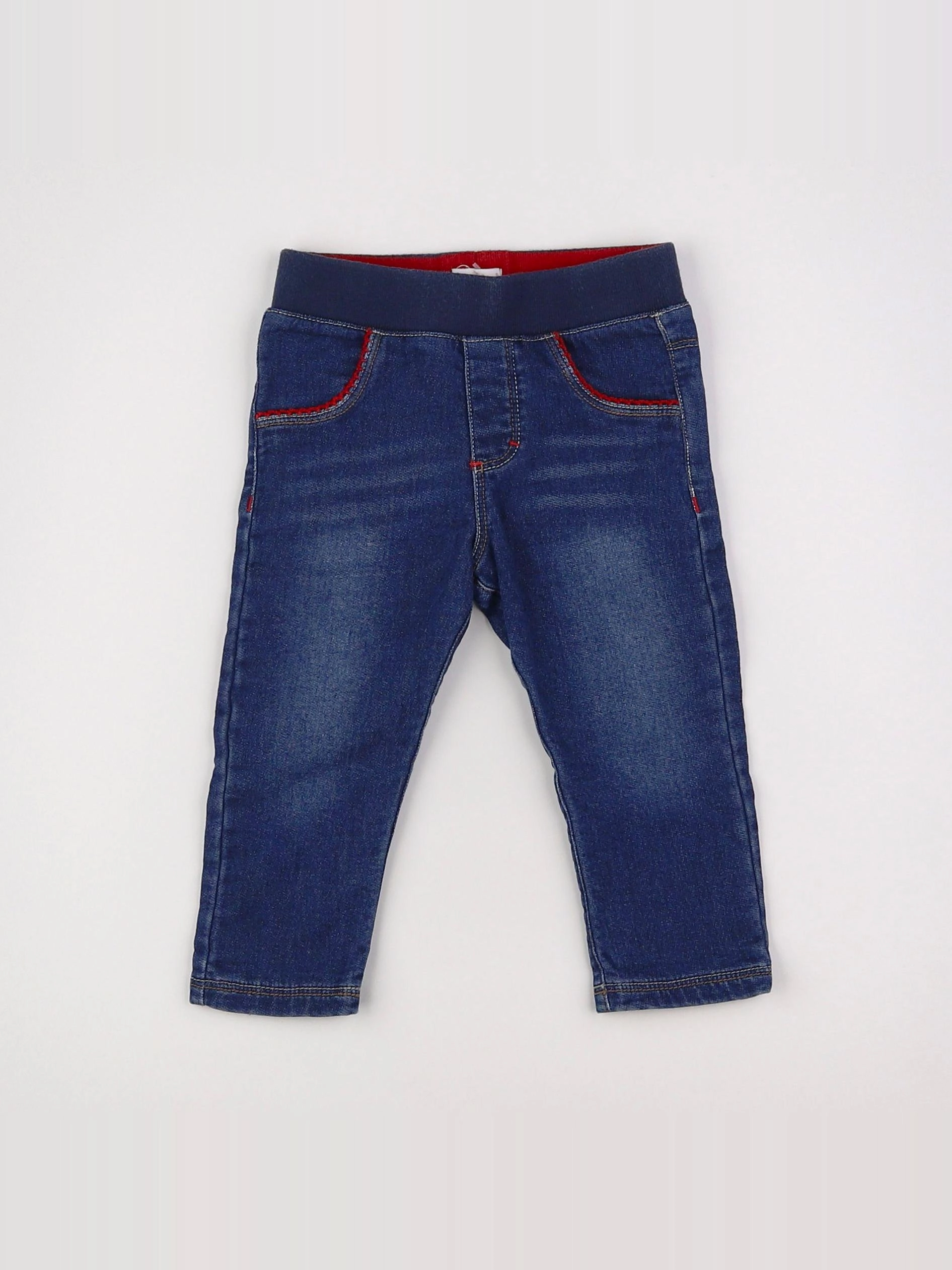 Absorba - jegging bleu, rouge - 12 mois