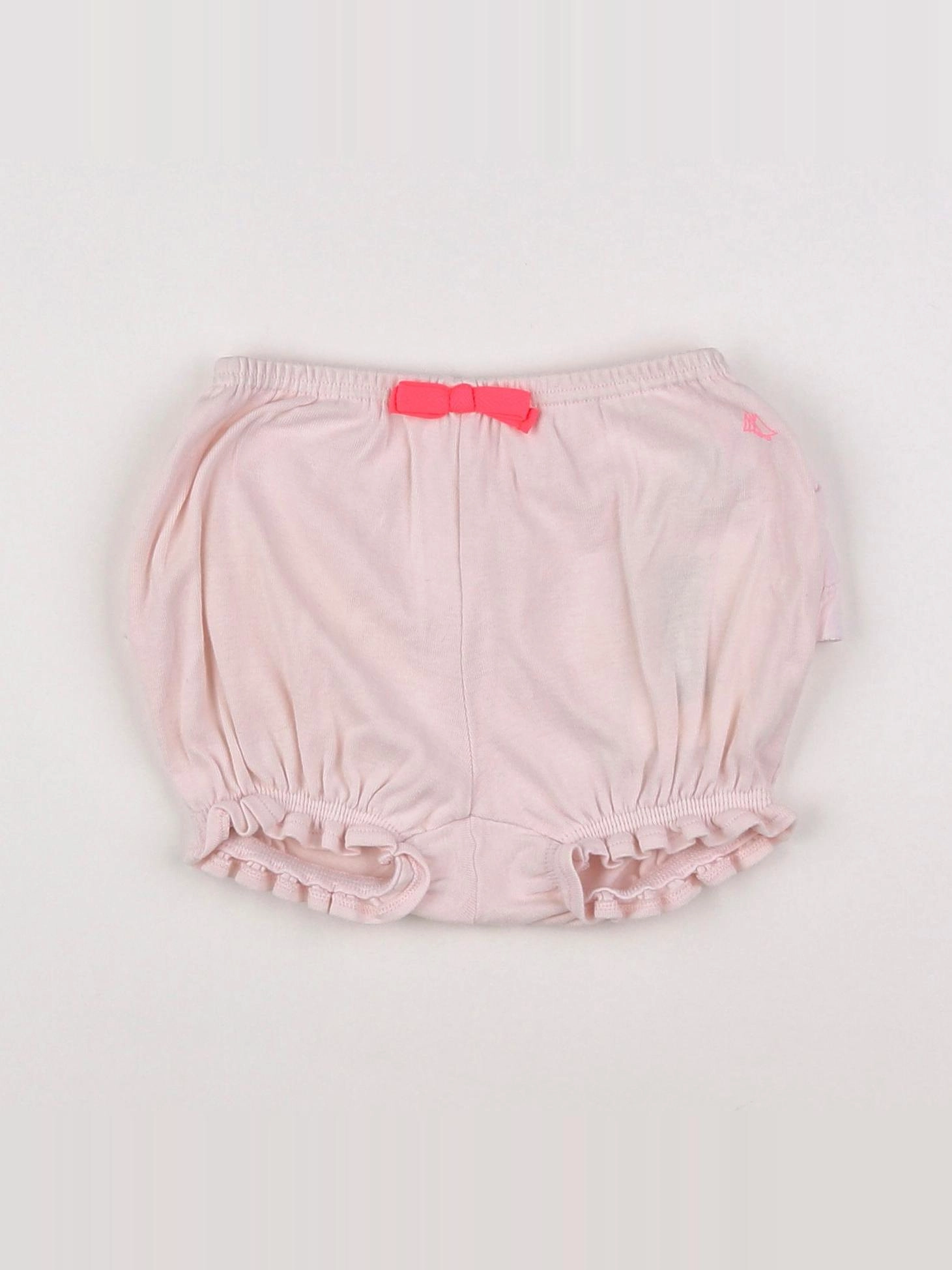 Petit Bateau - bloomer rose - 12 mois