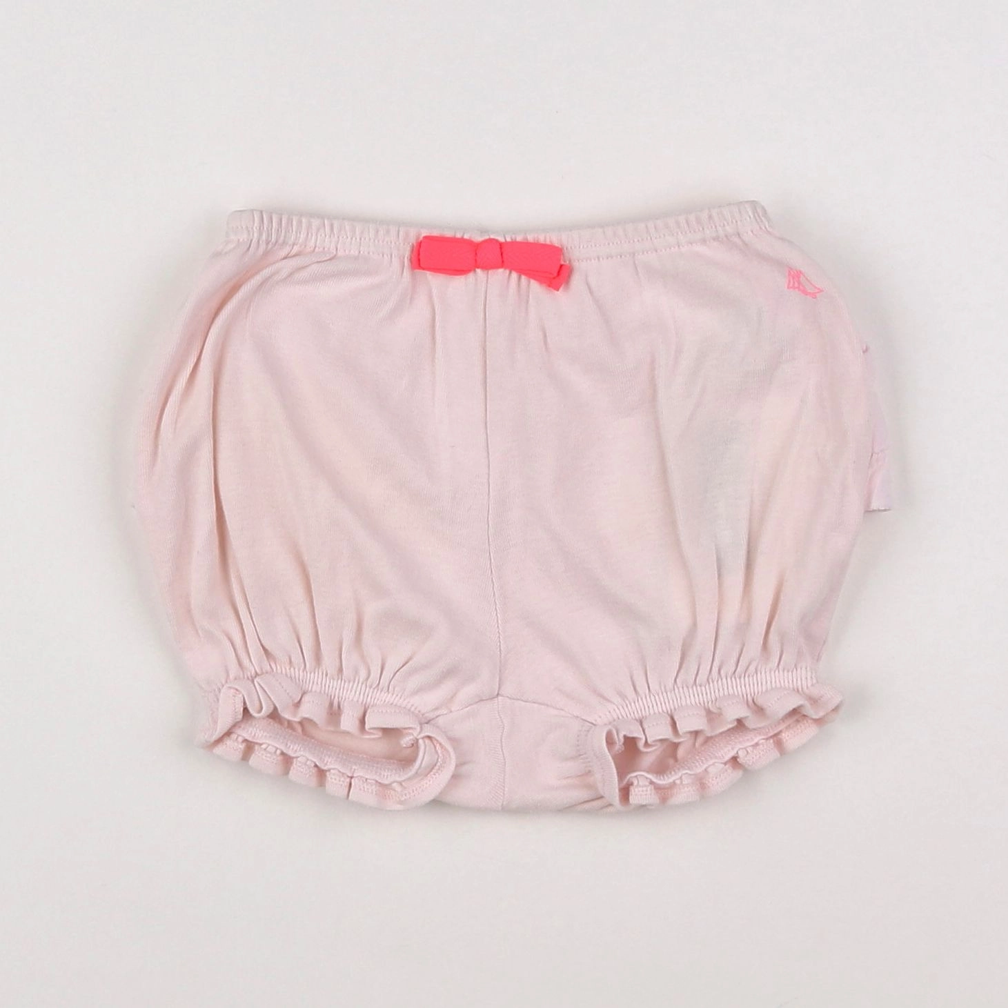 Petit Bateau - bloomer rose - 12 mois