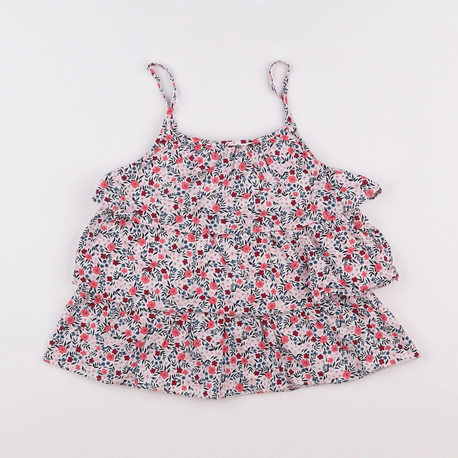 Vertbaudet - blouse multicolore - 8 ans